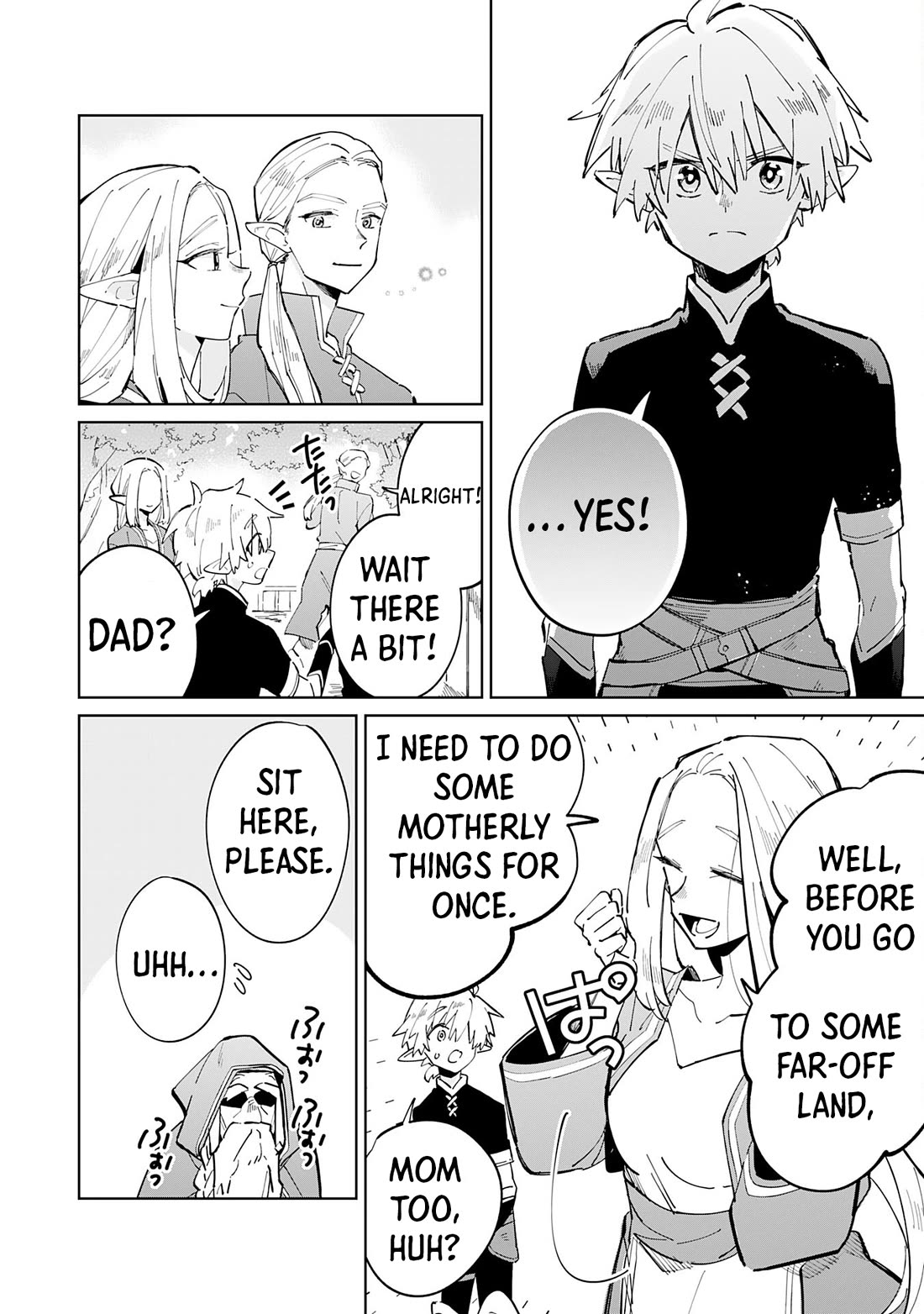 The Reincarnated Elf Left on a Journey to Master His Magic and With His Extra Lifespan Became a Living Legend chapter 4 page 6