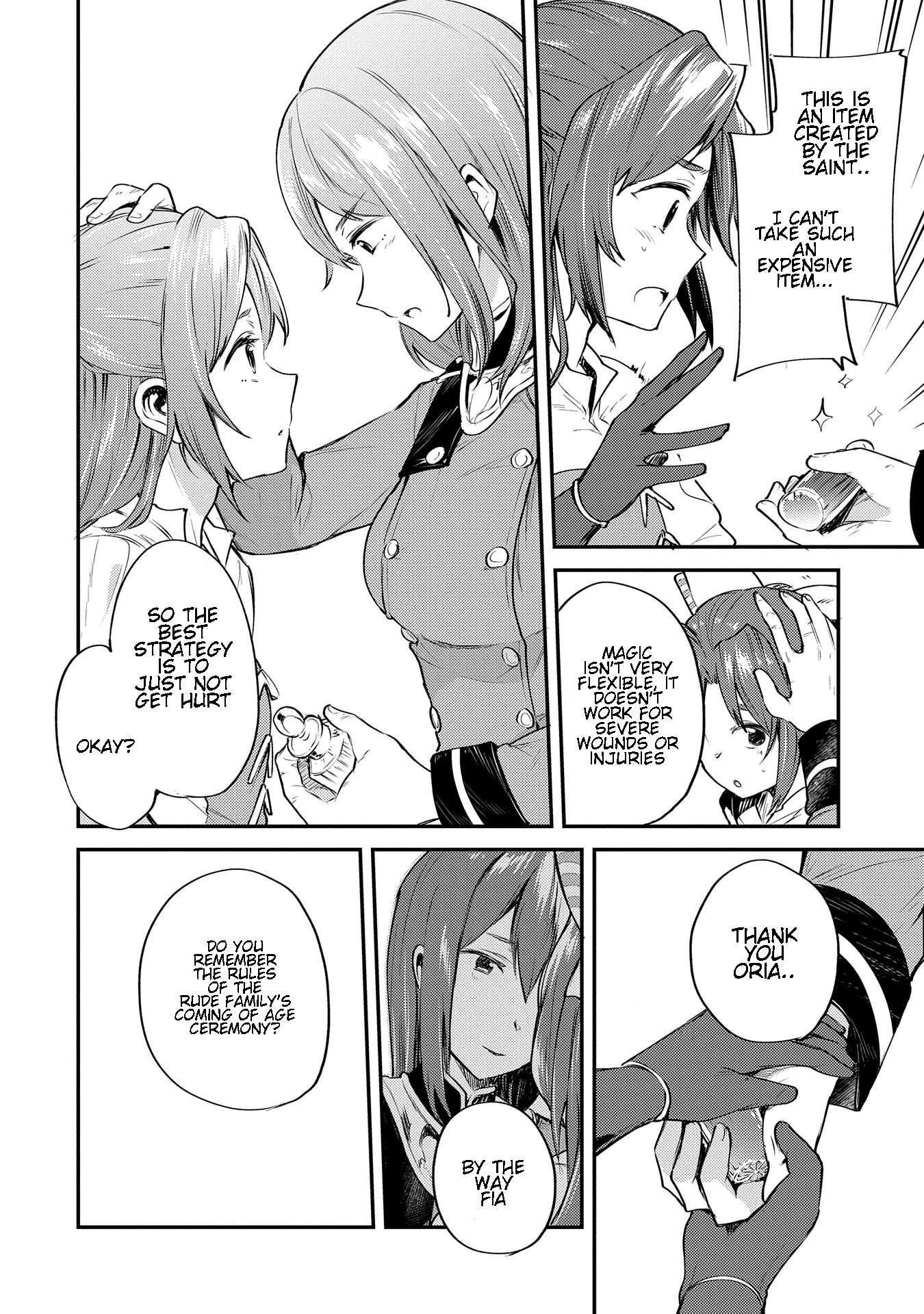 The Reincarnated Great Saint Hides That She's a Saint chapter 1.1 page 15