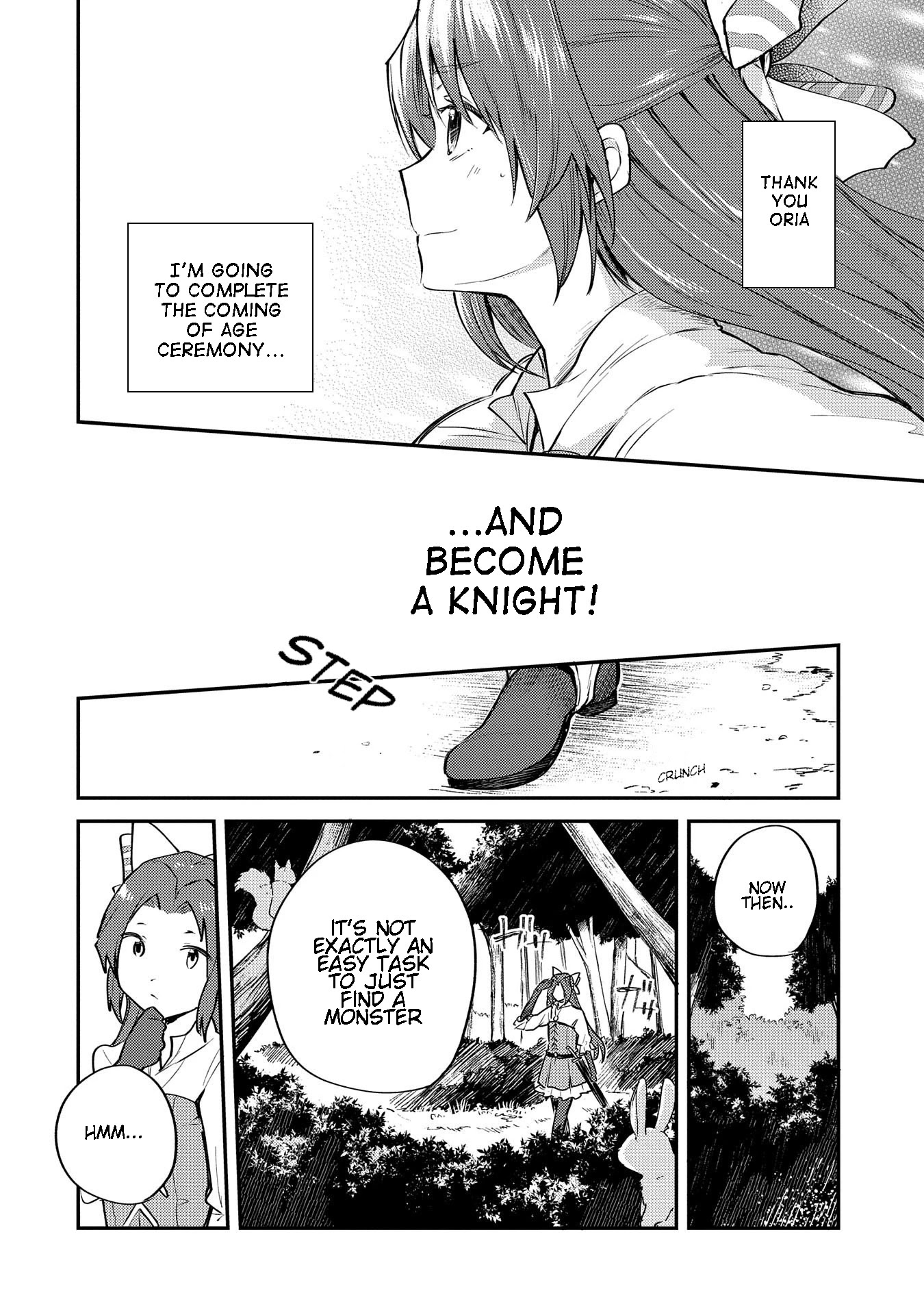 The Reincarnated Great Saint Hides That She's a Saint chapter 1.1 page 17