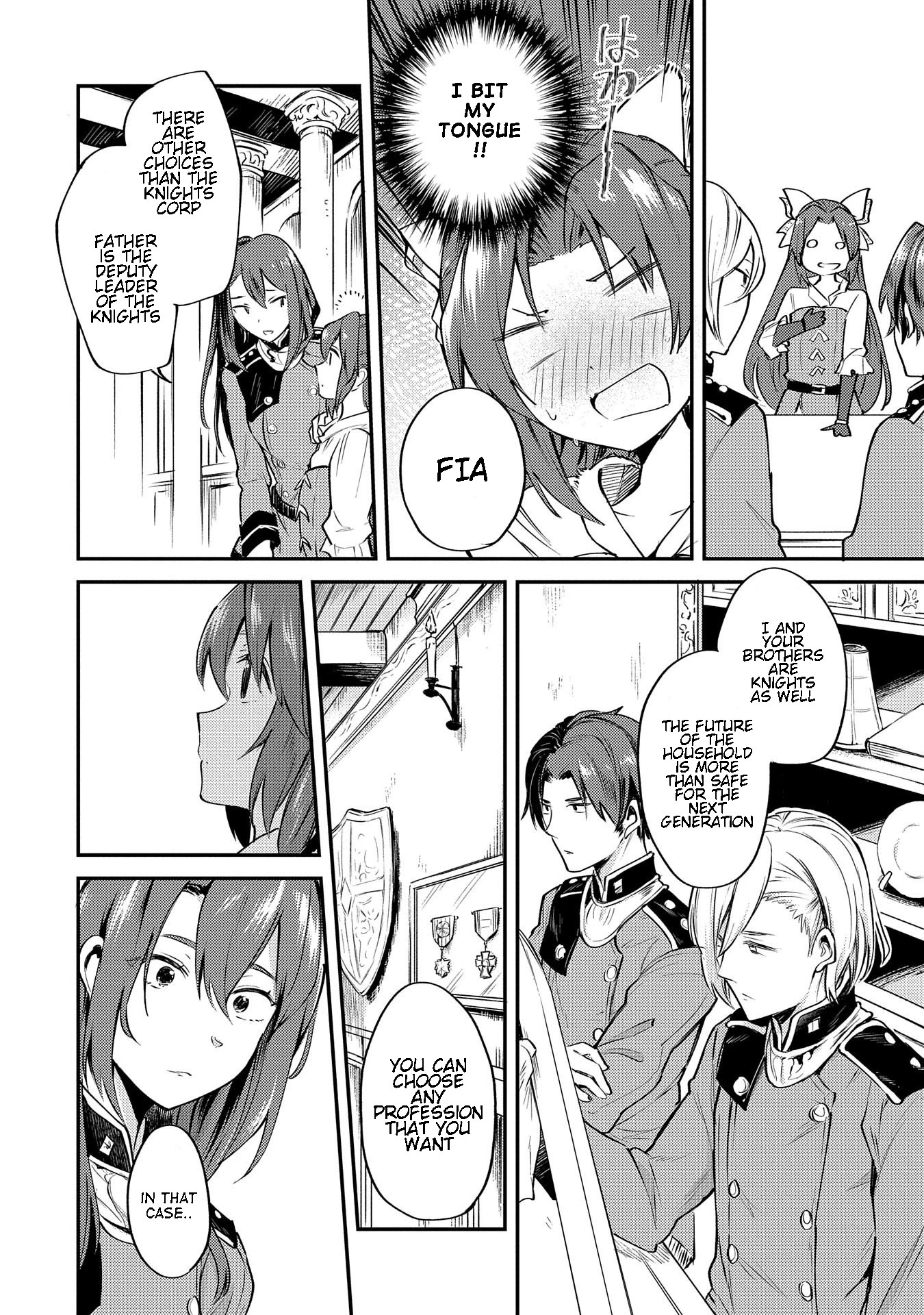 The Reincarnated Great Saint Hides That She's a Saint chapter 1.1 page 7