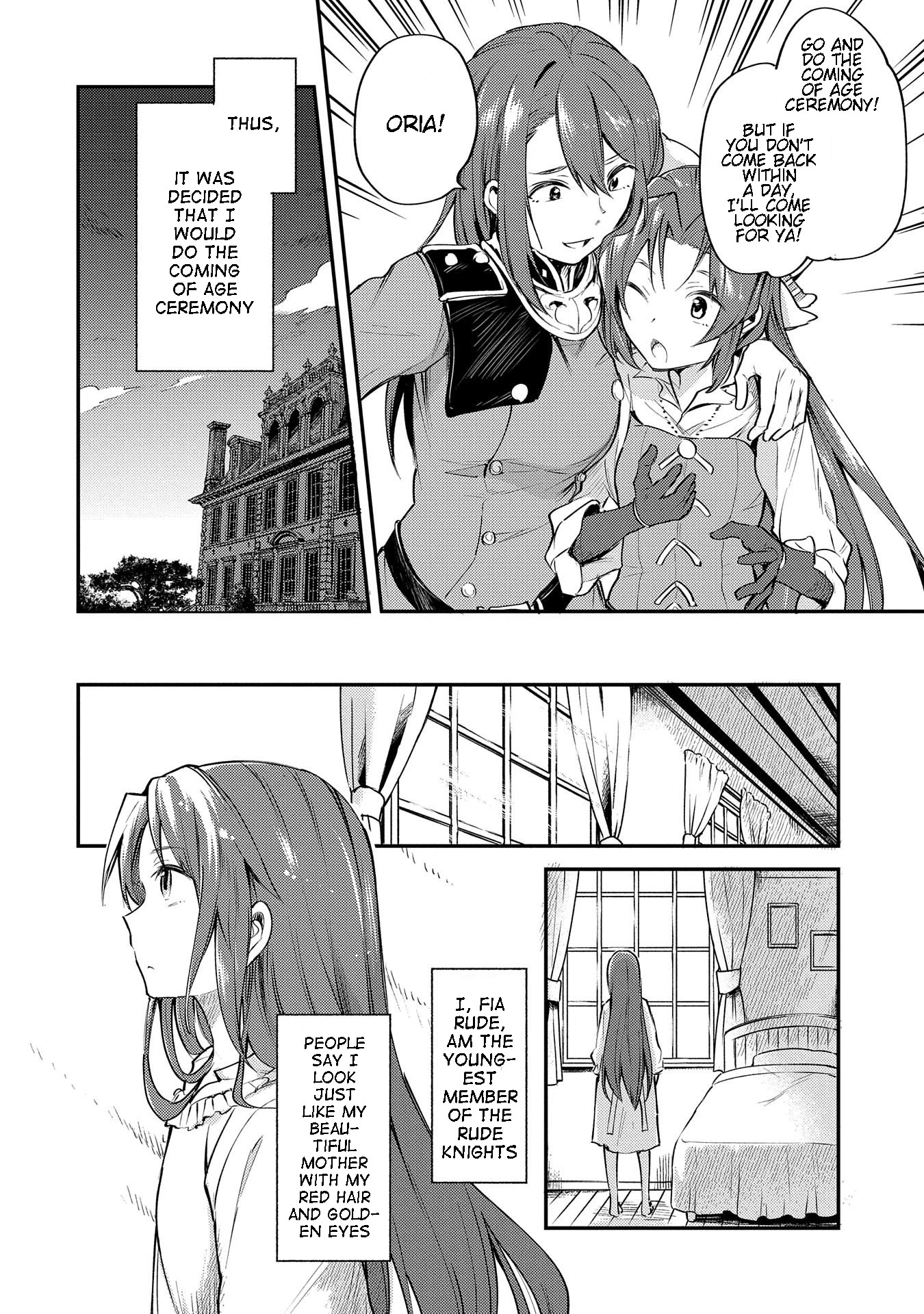 The Reincarnated Great Saint Hides That She's a Saint chapter 1.1 page 9