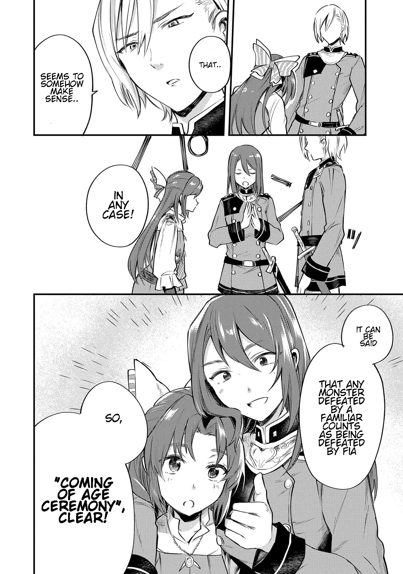 The Reincarnated Great Saint Hides That She's a Saint chapter 1.2 page 22