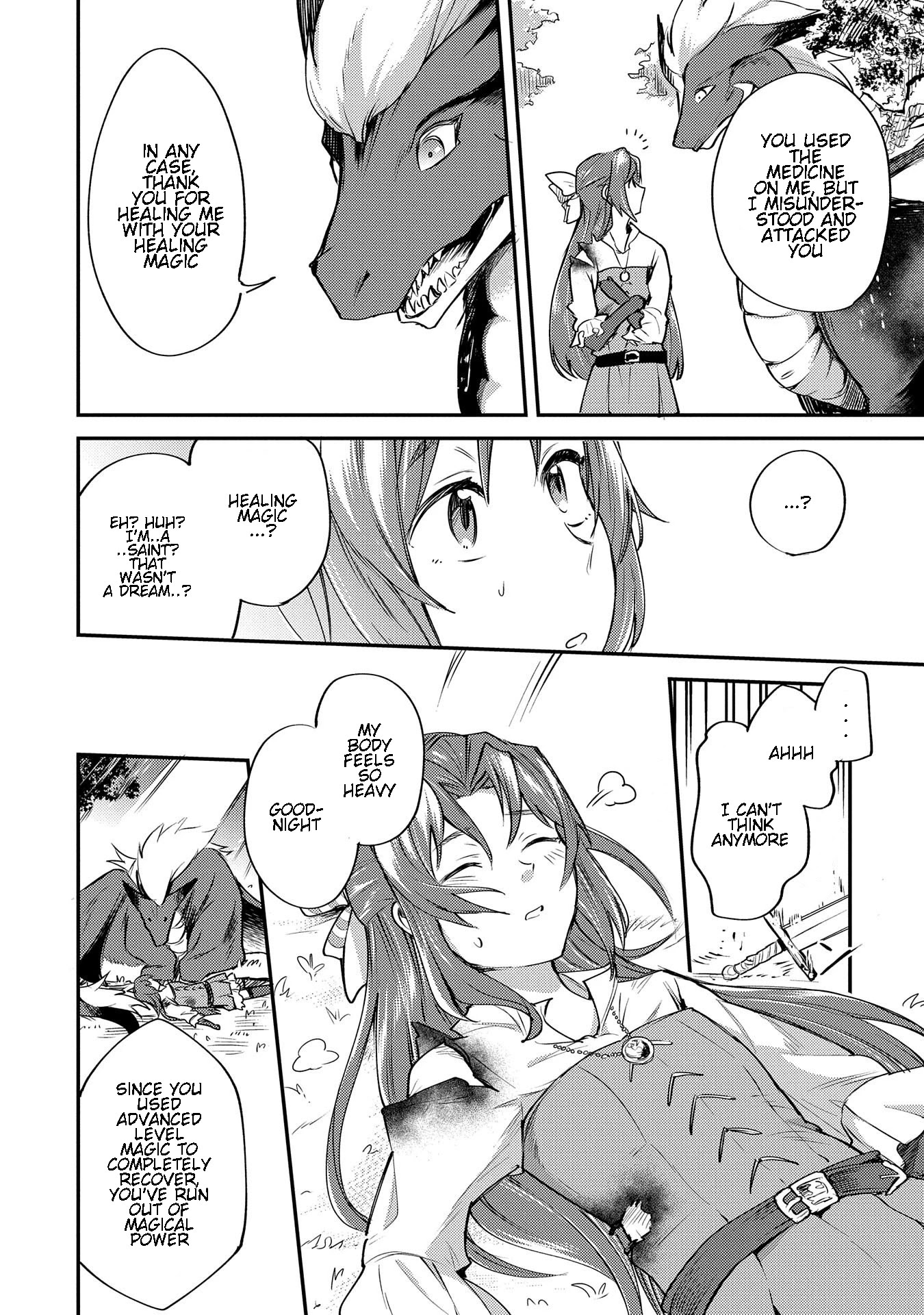 The Reincarnated Great Saint Hides That She's a Saint chapter 1.2 page 3