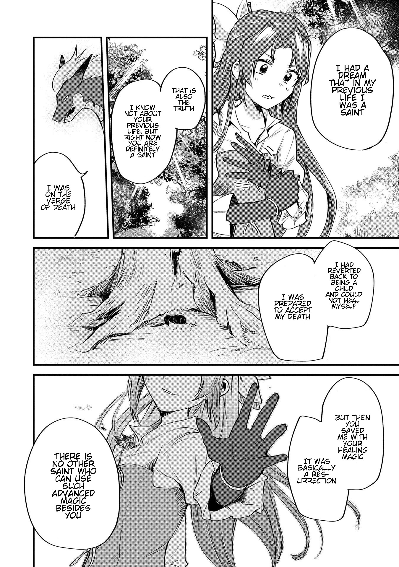 The Reincarnated Great Saint Hides That She's a Saint chapter 1.2 page 8