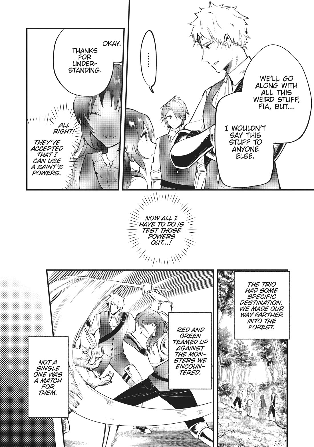 The Reincarnated Great Saint Hides That She's a Saint chapter 21.1 page 10