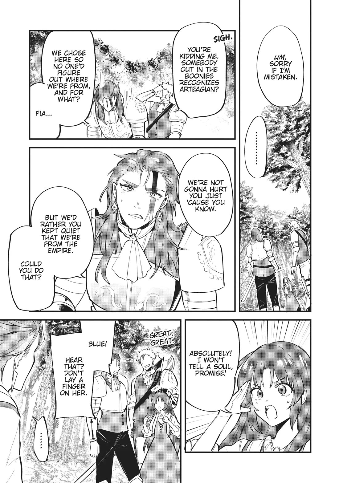 The Reincarnated Great Saint Hides That She's a Saint chapter 21.1 page 21