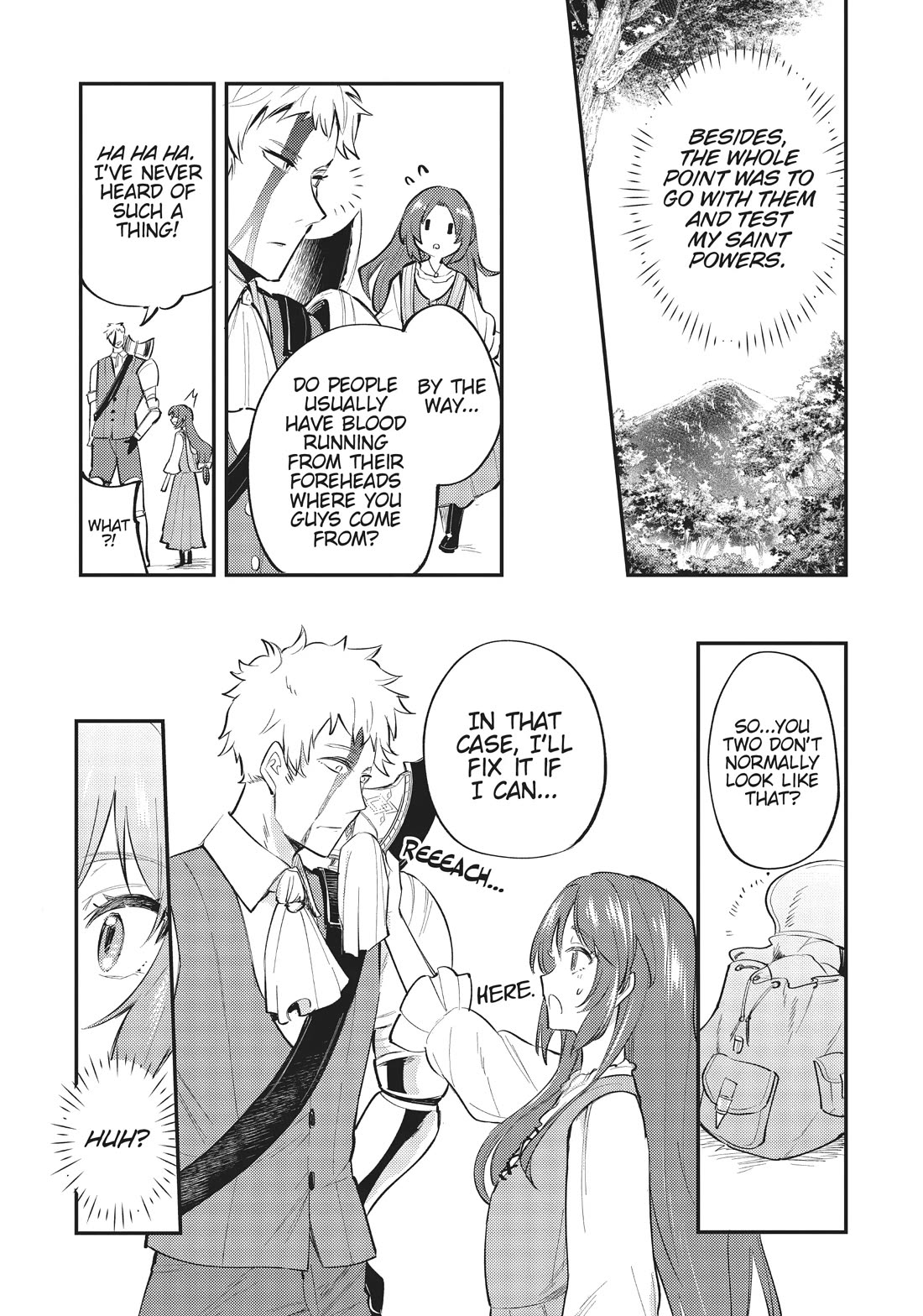 The Reincarnated Great Saint Hides That She's a Saint chapter 21.1 page 7