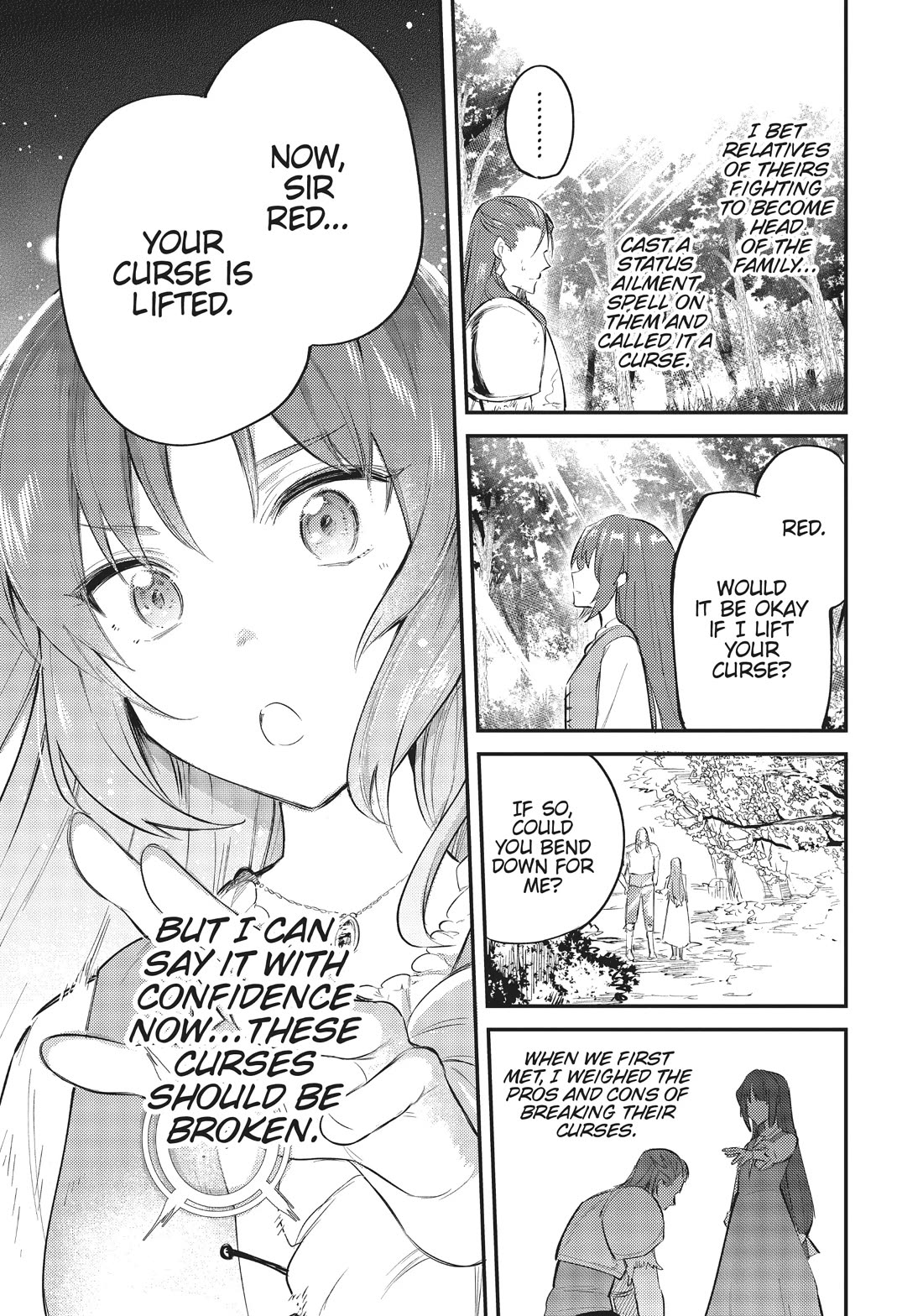 The Reincarnated Great Saint Hides That She's a Saint chapter 21.2 page 21