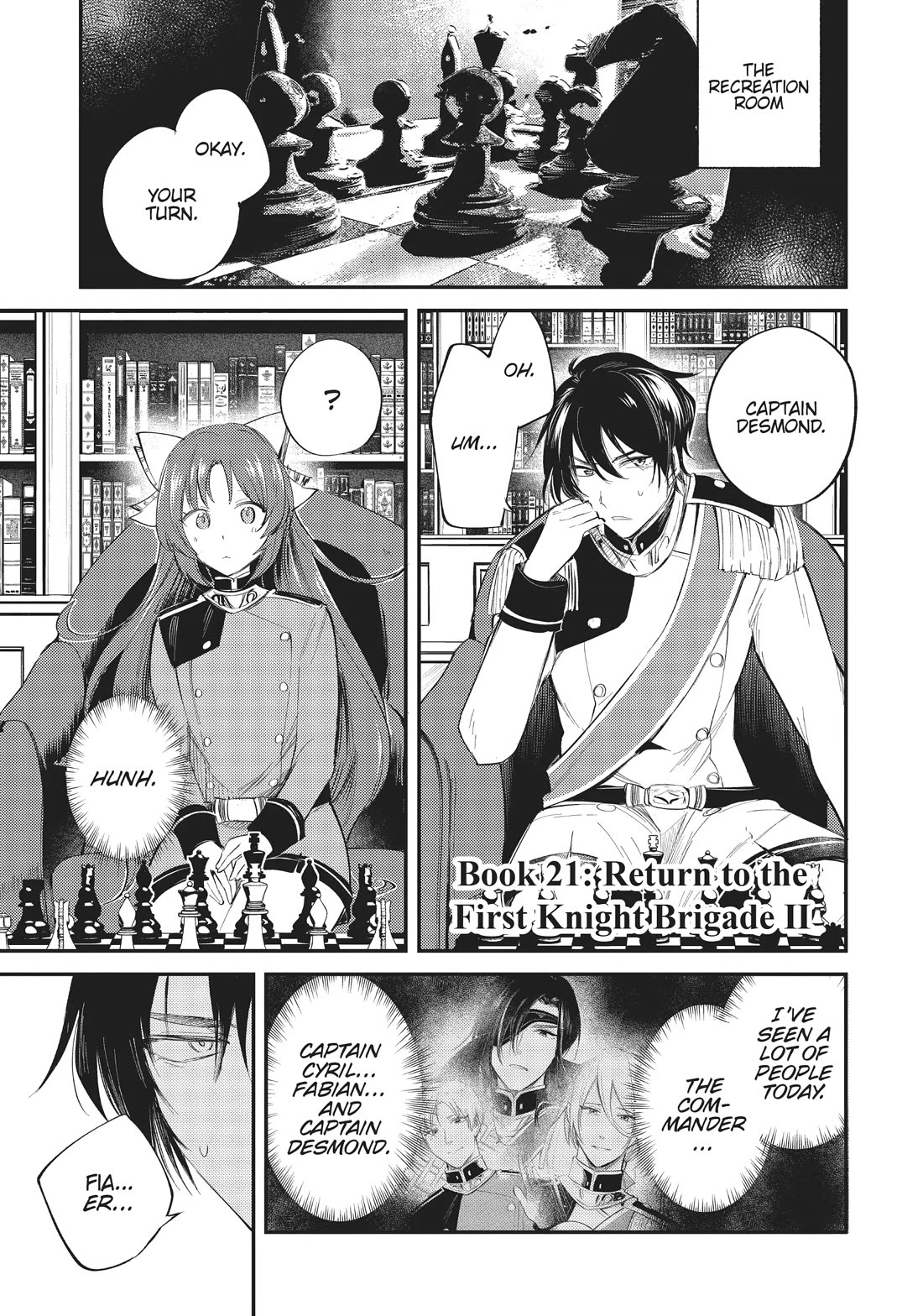 The Reincarnated Great Saint Hides That She's a Saint chapter 21 page 1