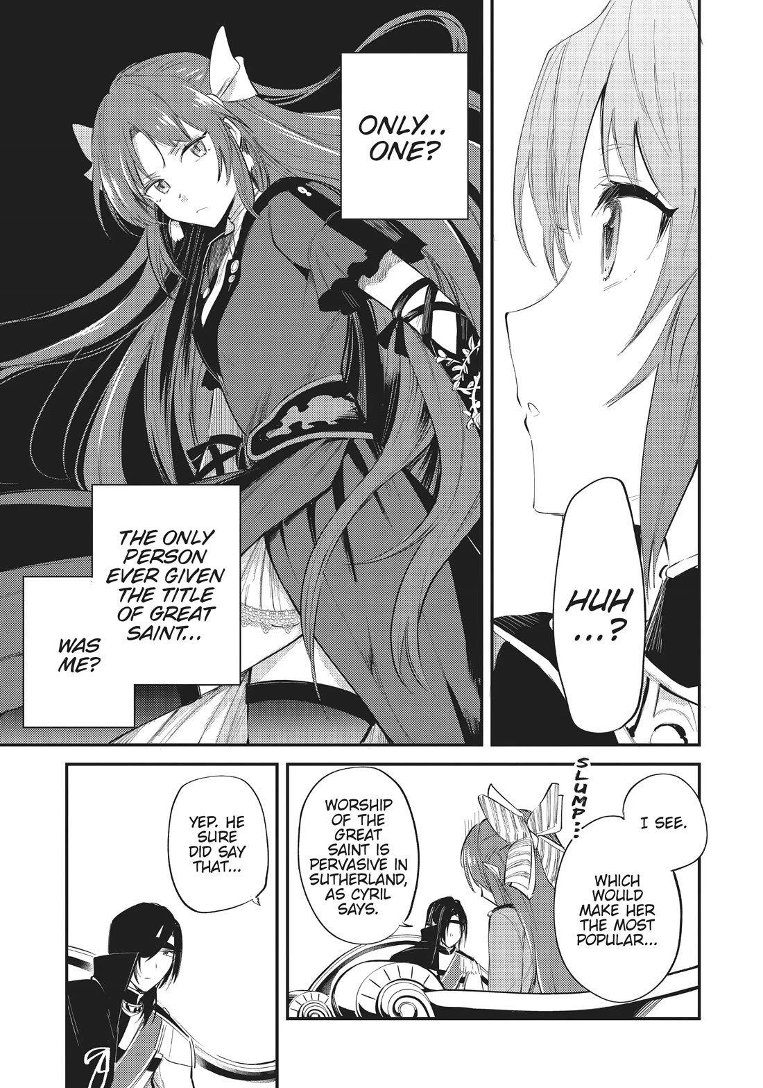 The Reincarnated Great Saint Hides That She's a Saint chapter 21 page 17