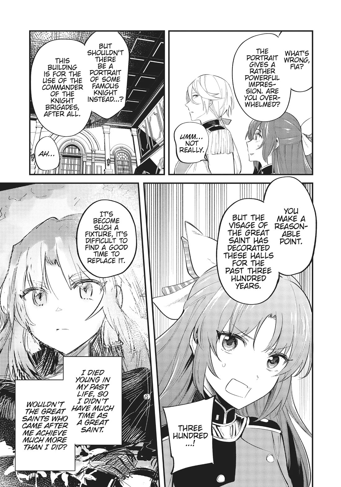 The Reincarnated Great Saint Hides That She's a Saint chapter 21 page 9