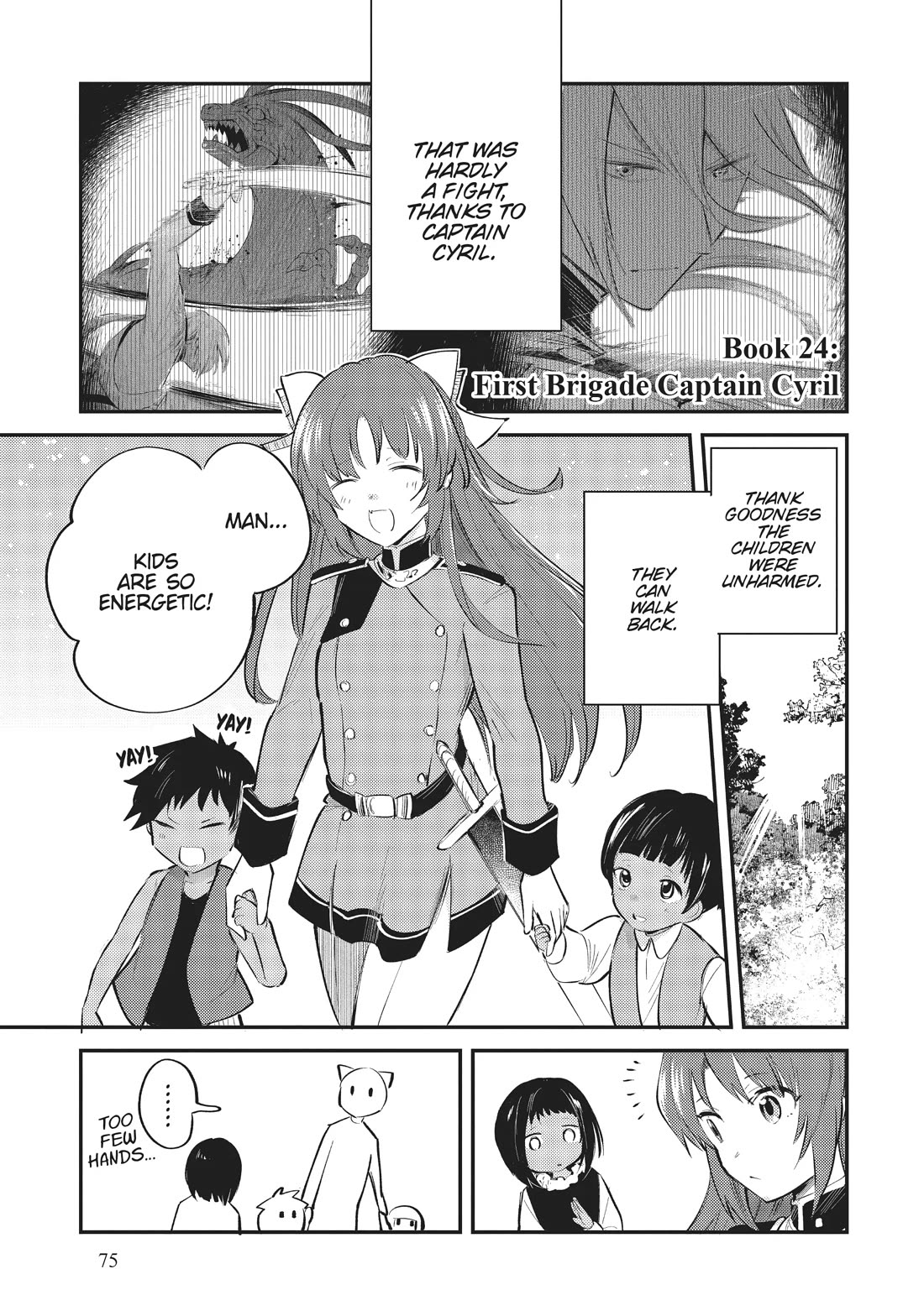 The Reincarnated Great Saint Hides That She's a Saint chapter 24 page 1