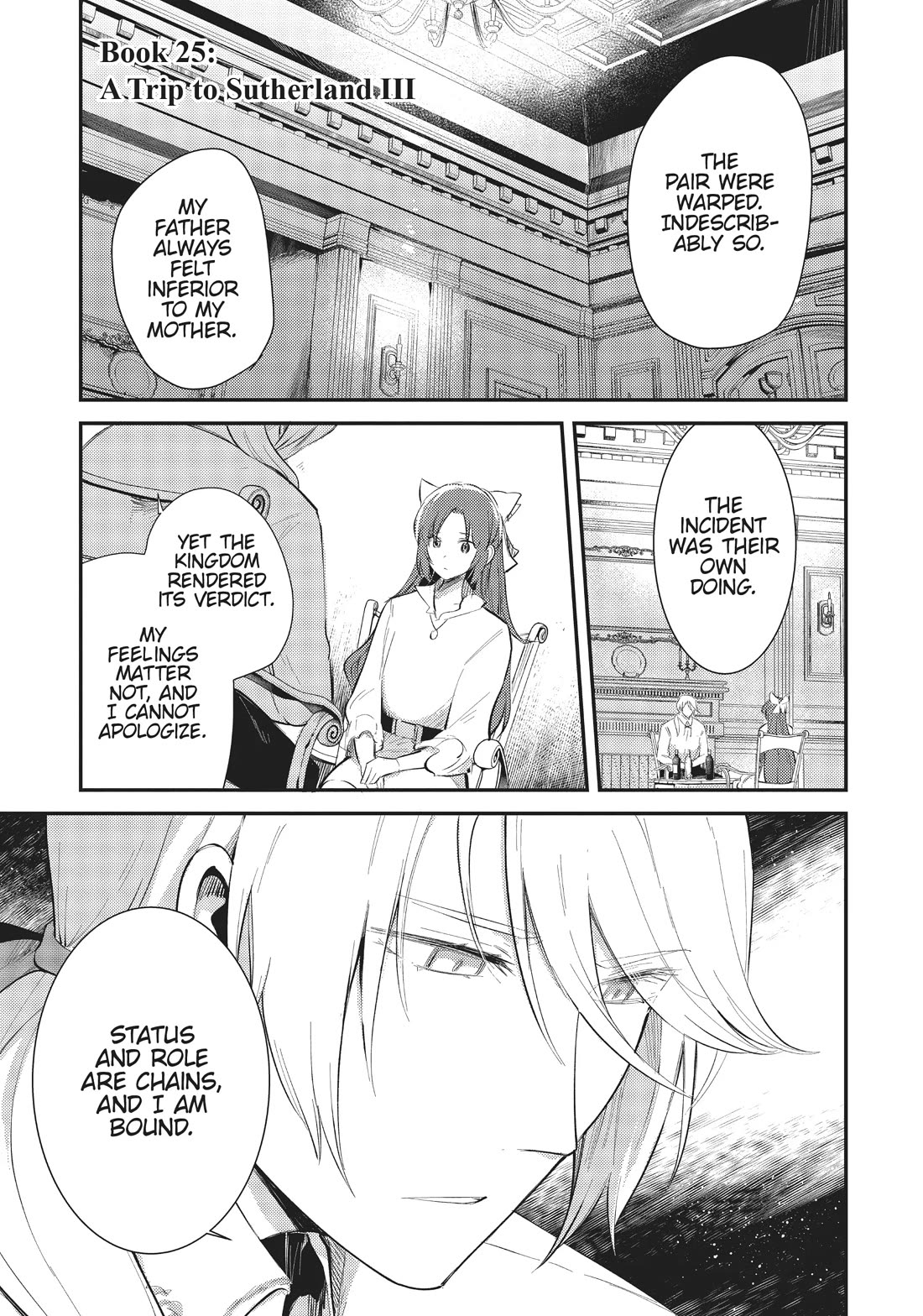 The Reincarnated Great Saint Hides That She's a Saint chapter 25 page 1