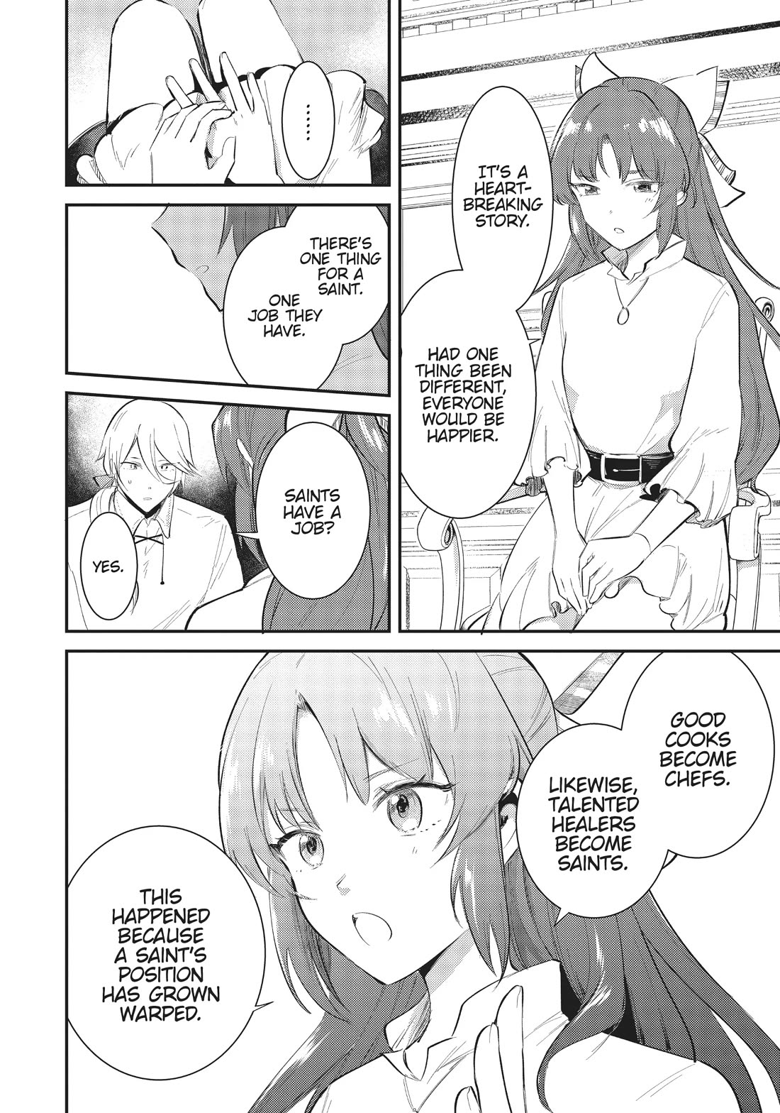 The Reincarnated Great Saint Hides That She's a Saint chapter 25 page 2