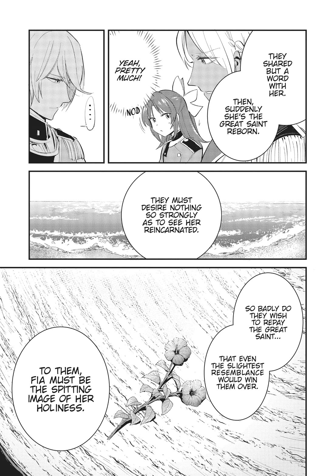 The Reincarnated Great Saint Hides That She's a Saint chapter 26 page 34