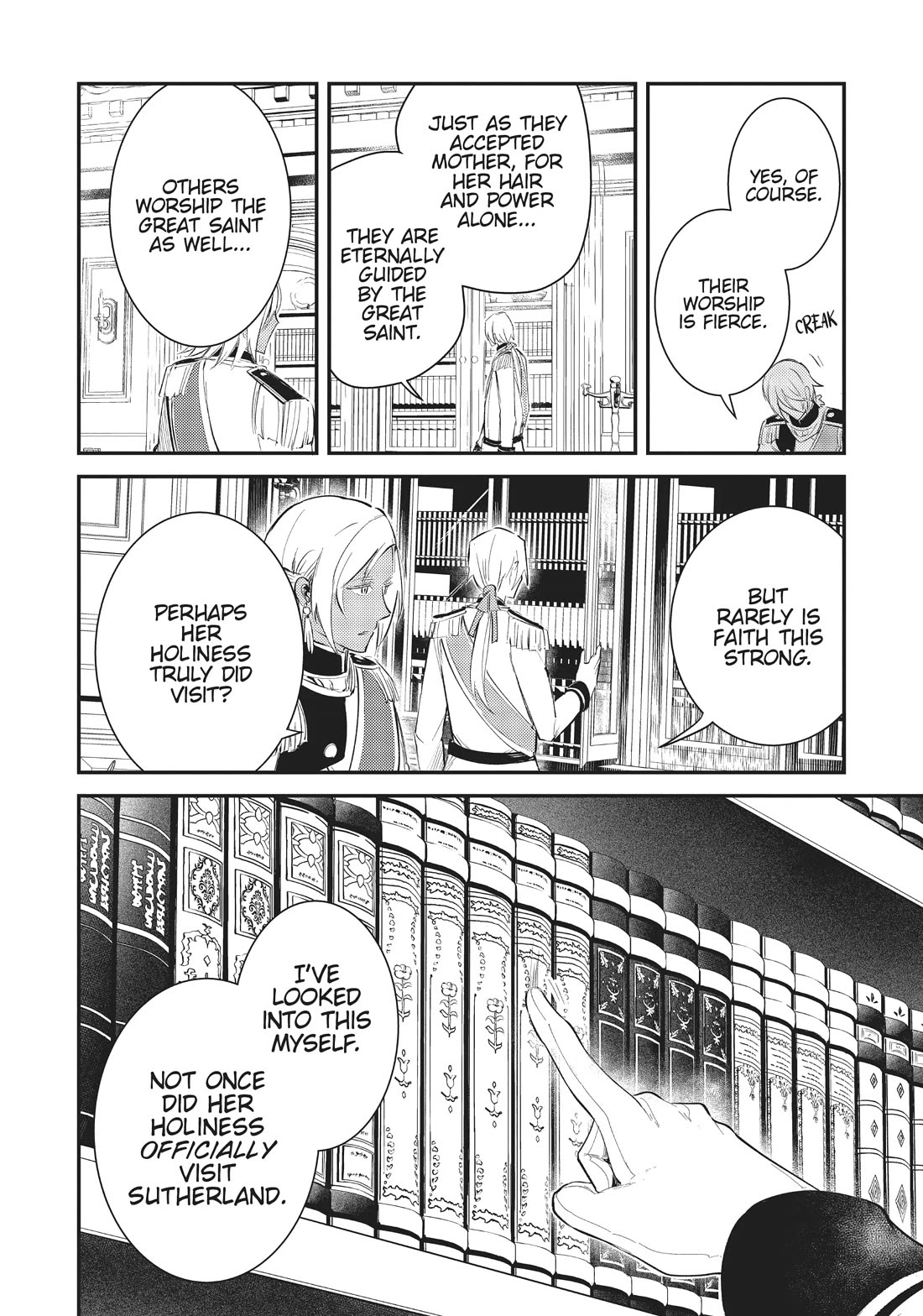 The Reincarnated Great Saint Hides That She's a Saint chapter 26 page 35