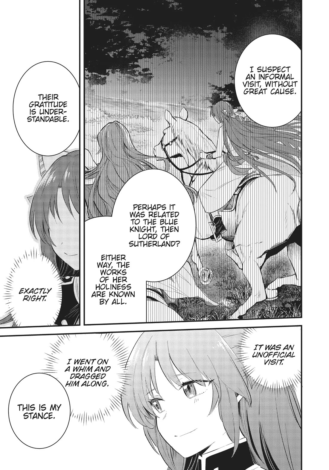 The Reincarnated Great Saint Hides That She's a Saint chapter 26 page 36