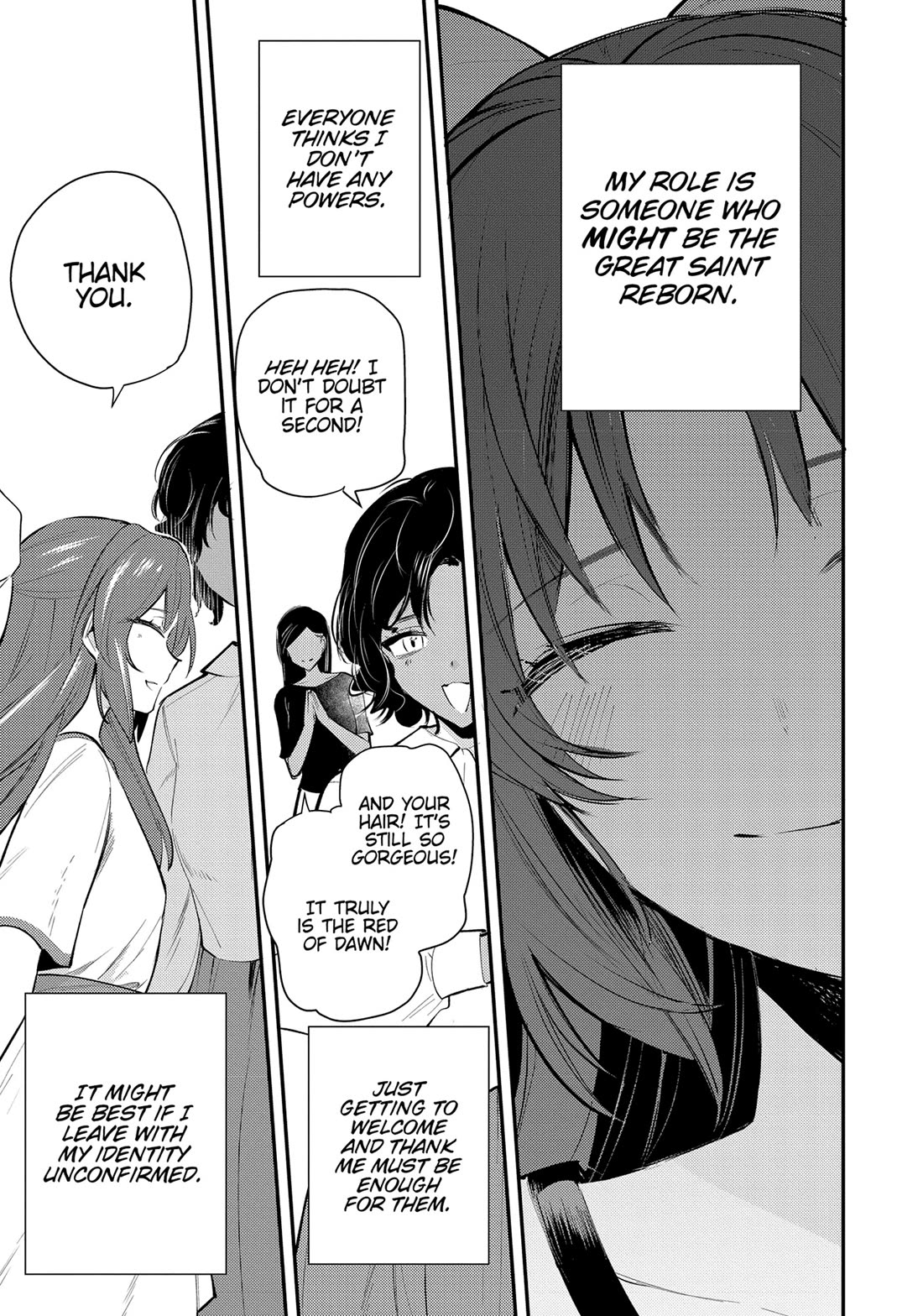 The Reincarnated Great Saint Hides That She's a Saint chapter 27 page 10