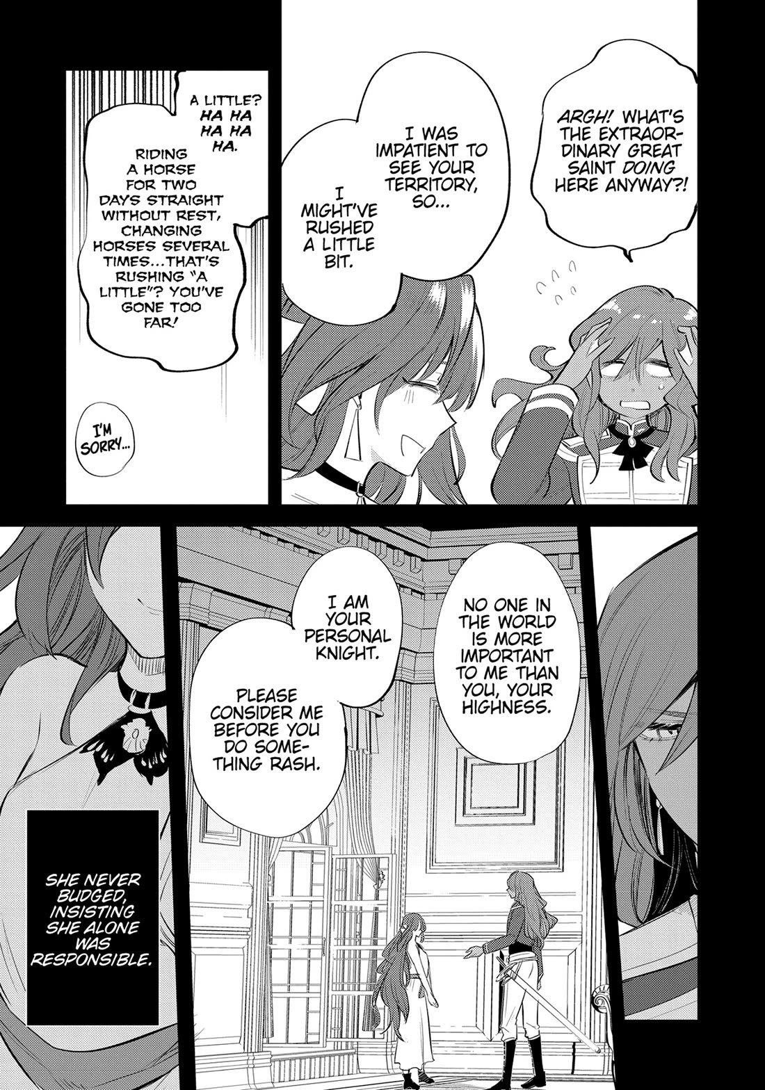 The Reincarnated Great Saint Hides That She's a Saint chapter 29 page 12