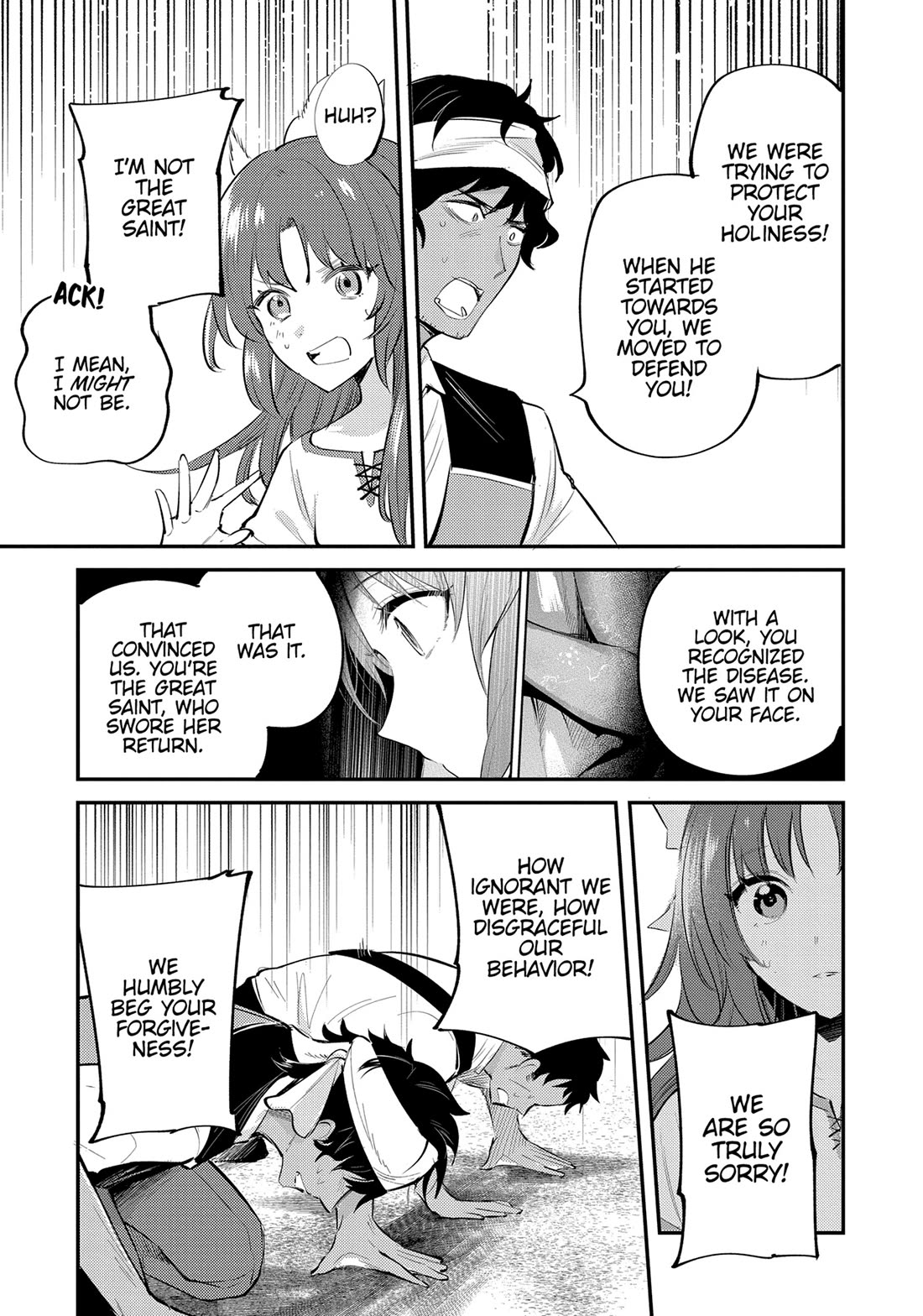 The Reincarnated Great Saint Hides That She's a Saint chapter 29 page 35