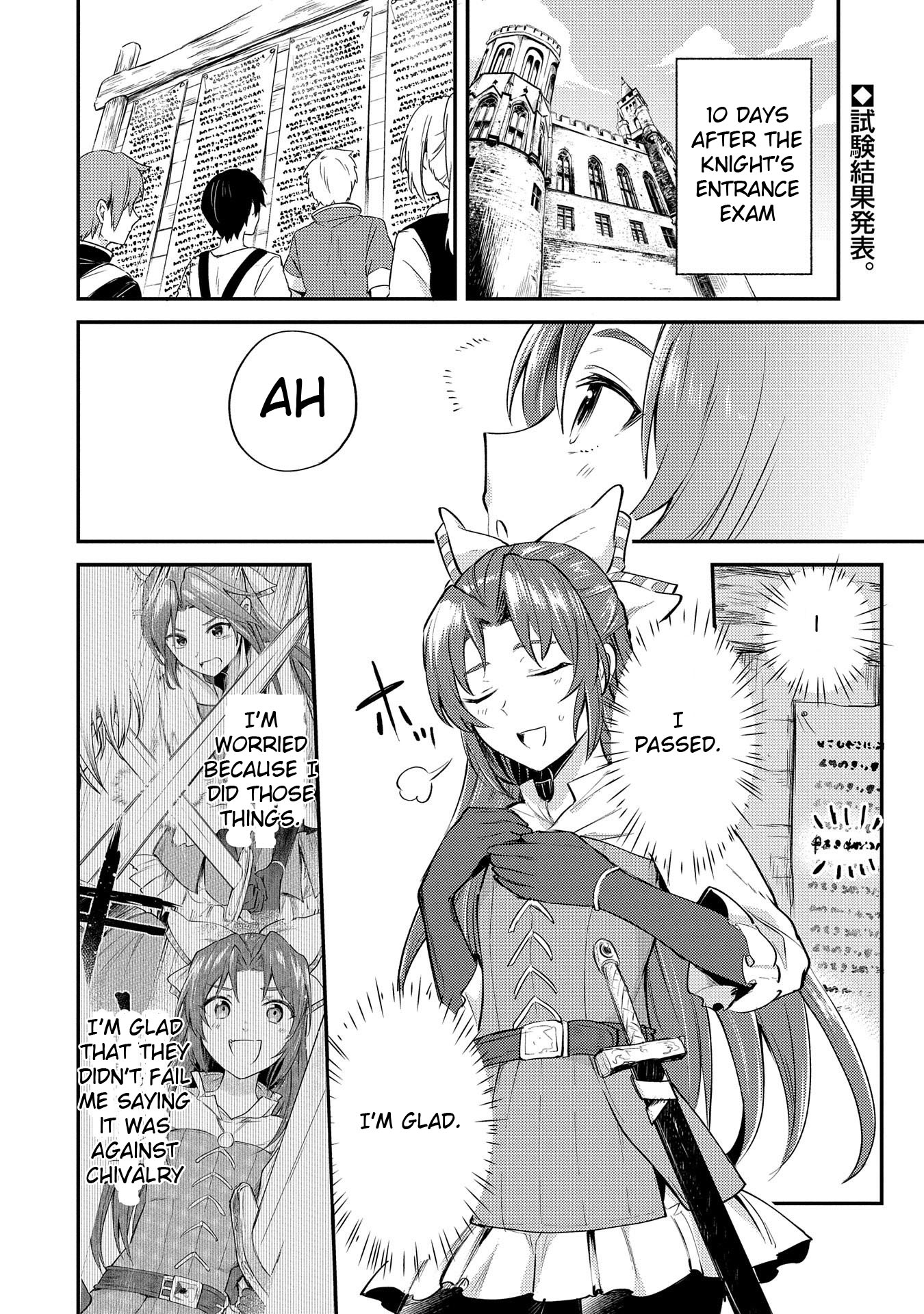 The Reincarnated Great Saint Hides That She's a Saint chapter 3 page 1