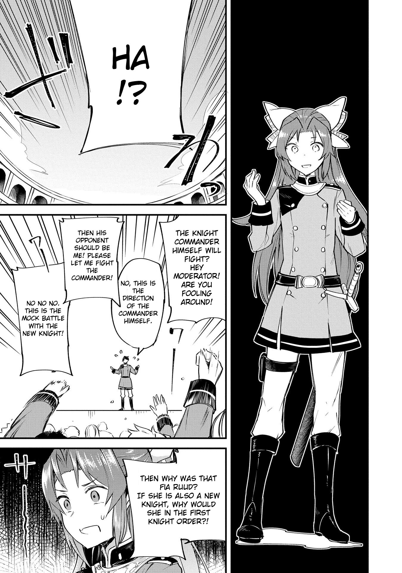 The Reincarnated Great Saint Hides That She's a Saint chapter 3 page 22