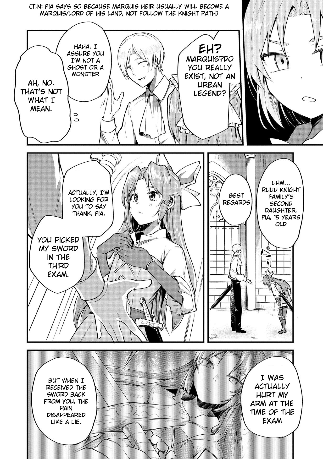 The Reincarnated Great Saint Hides That She's a Saint chapter 3 page 3