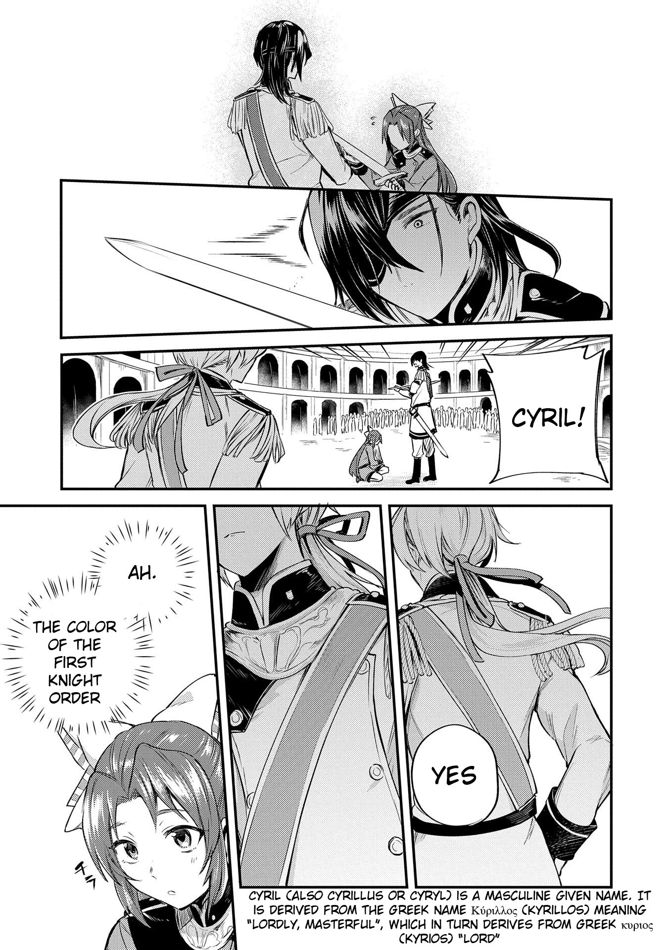 The Reincarnated Great Saint Hides That She's a Saint chapter 3 page 34