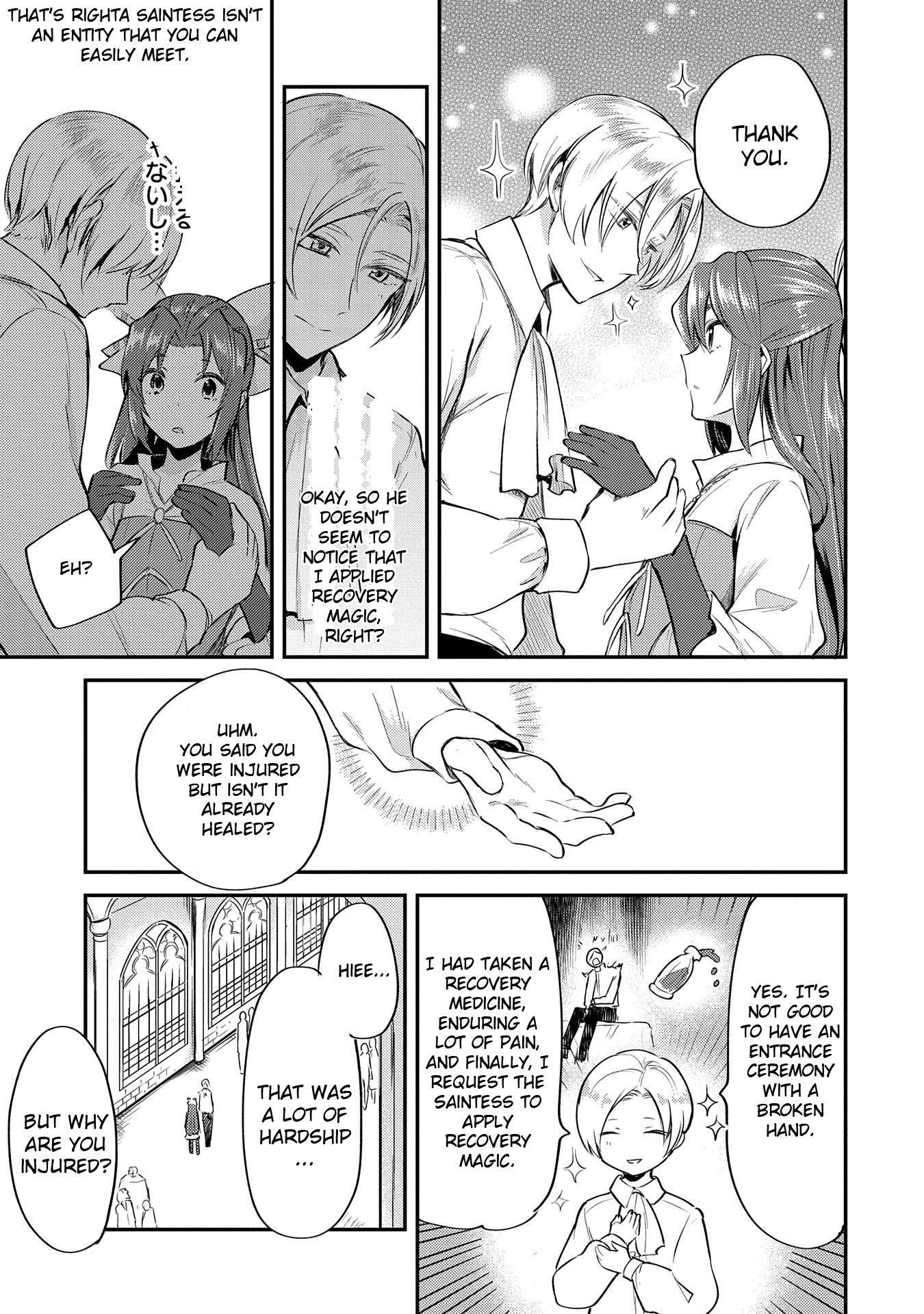 The Reincarnated Great Saint Hides That She's a Saint chapter 3 page 4