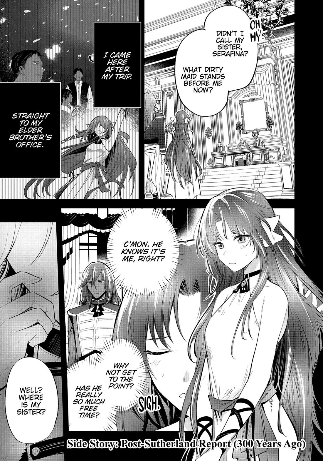 The Reincarnated Great Saint Hides That She's a Saint chapter 30.5 page 1