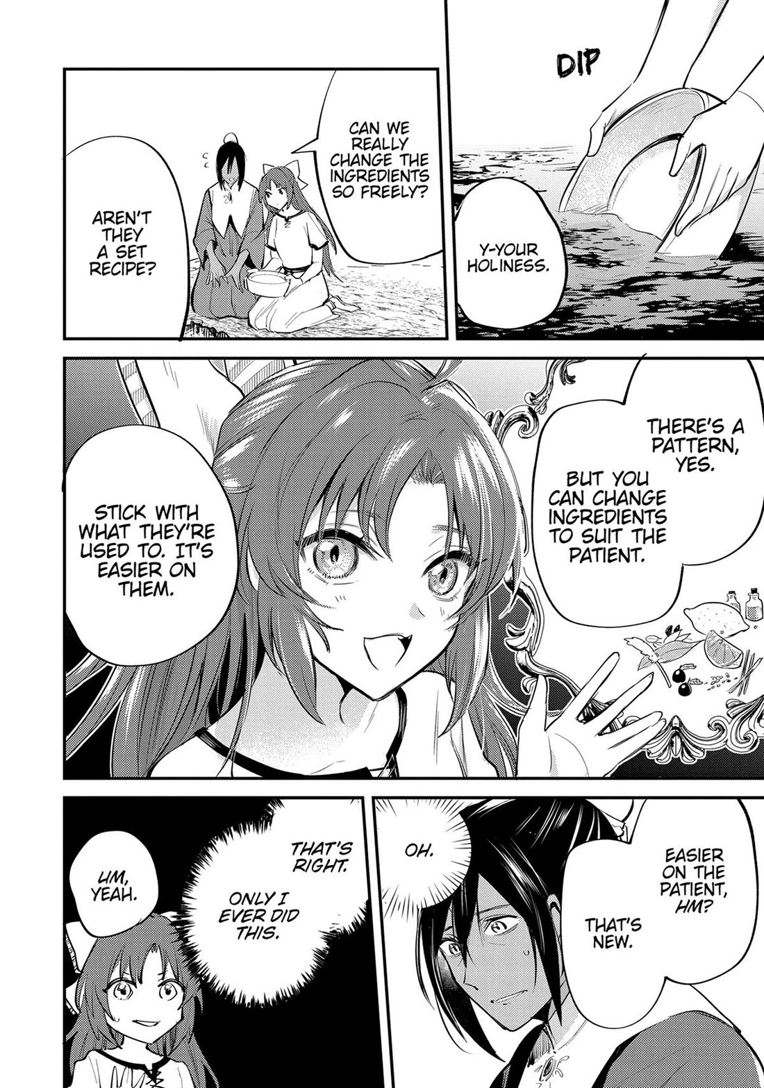 The Reincarnated Great Saint Hides That She's a Saint chapter 31 page 33