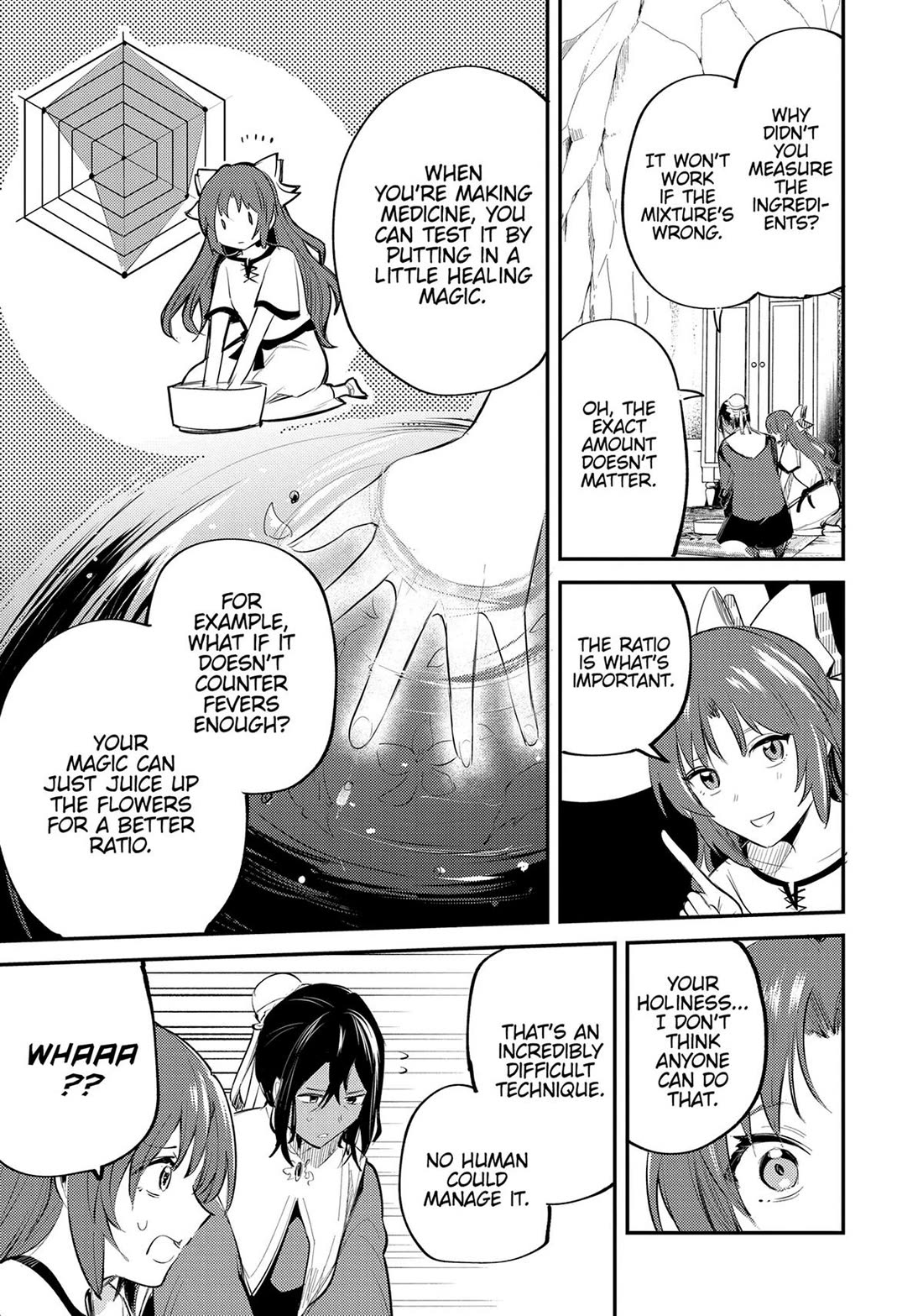 The Reincarnated Great Saint Hides That She's a Saint chapter 31 page 36