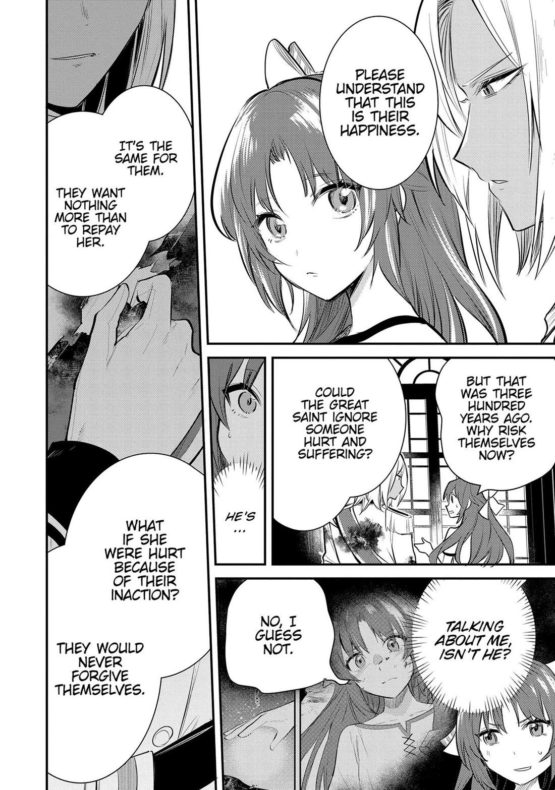 The Reincarnated Great Saint Hides That She's a Saint chapter 33 page 2