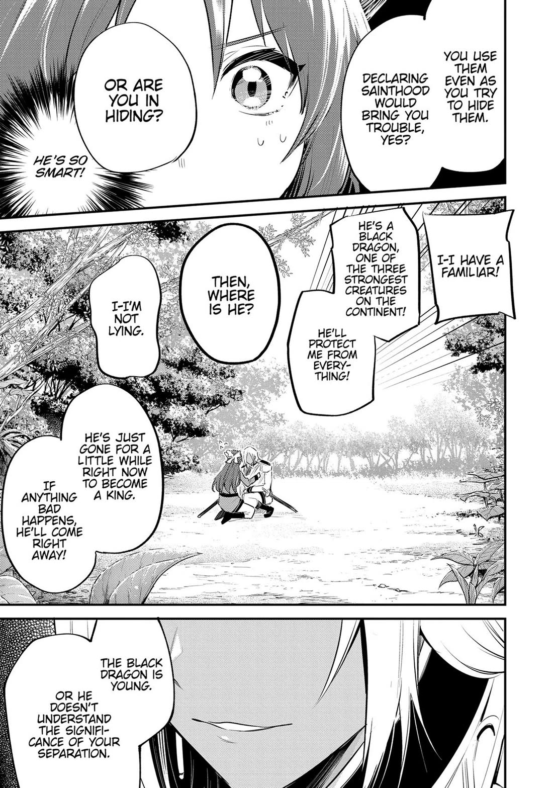 The Reincarnated Great Saint Hides That She's a Saint chapter 33 page 21