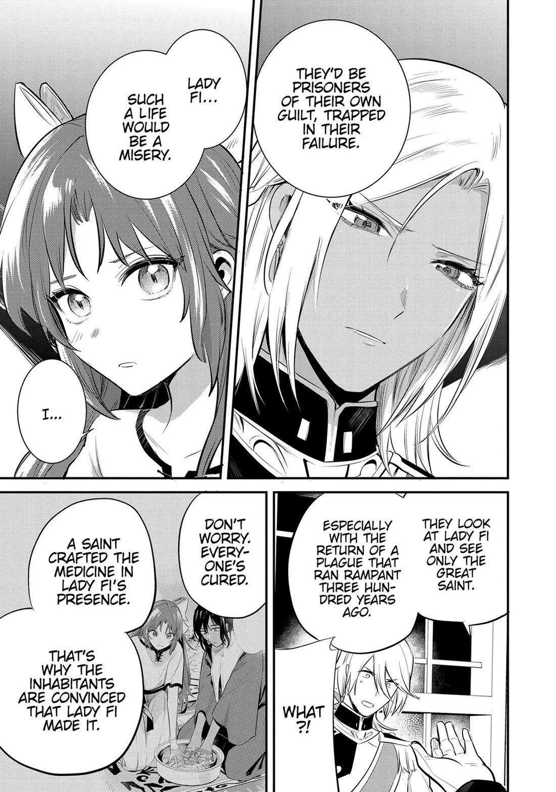 The Reincarnated Great Saint Hides That She's a Saint chapter 33 page 3