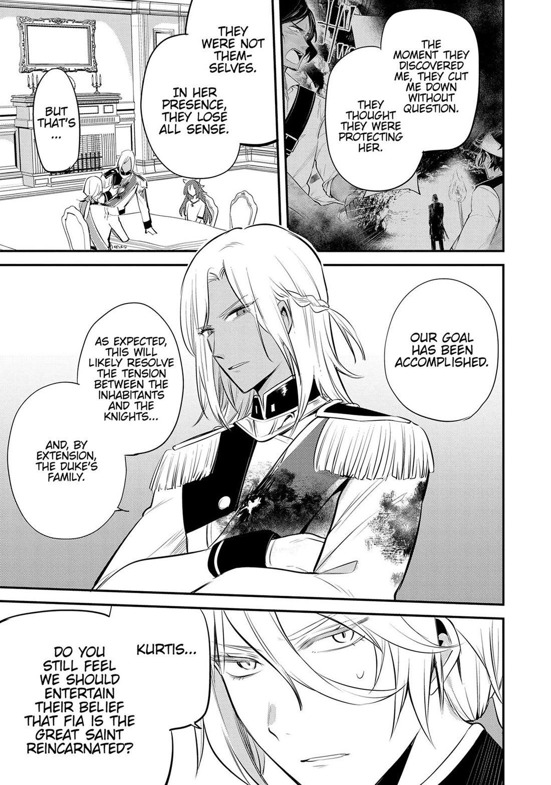 The Reincarnated Great Saint Hides That She's a Saint chapter 33 page 5