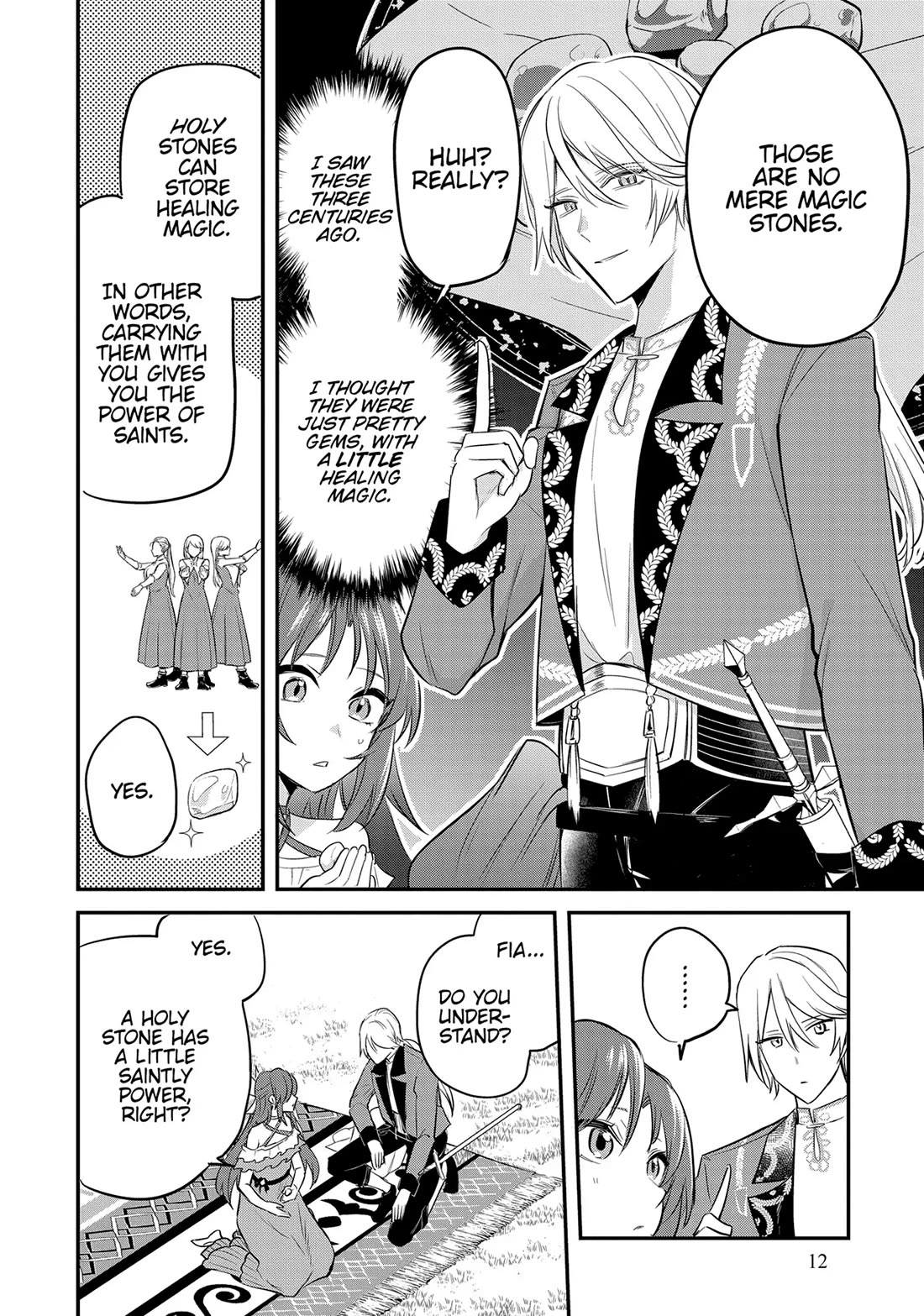 The Reincarnated Great Saint Hides That She's a Saint chapter 36 page 13