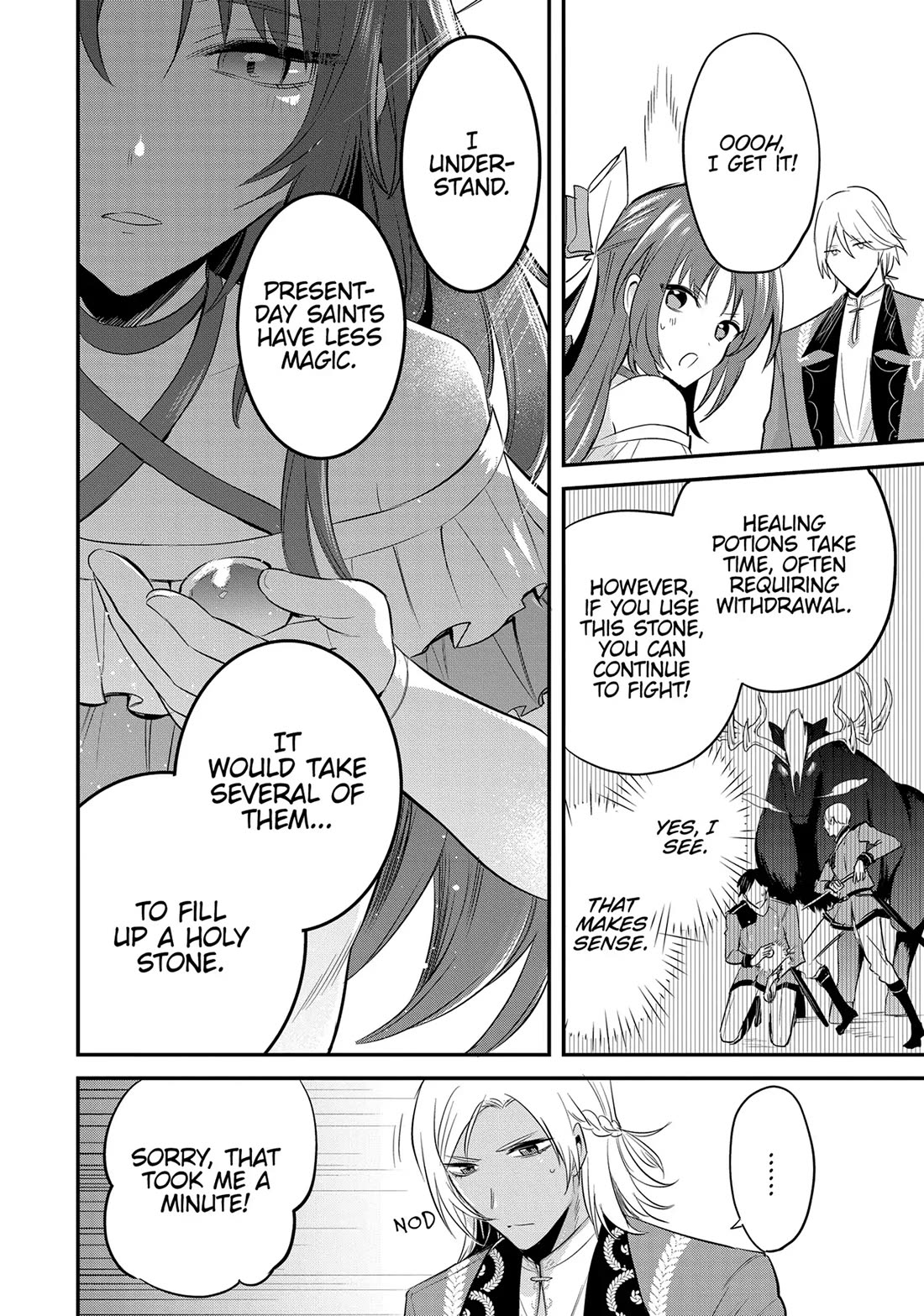 The Reincarnated Great Saint Hides That She's a Saint chapter 36 page 15