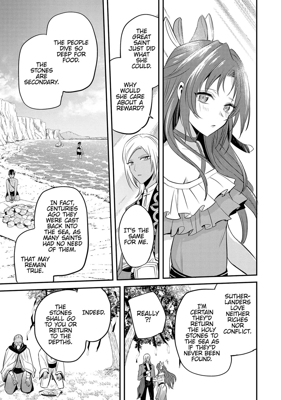 The Reincarnated Great Saint Hides That She's a Saint chapter 36 page 18