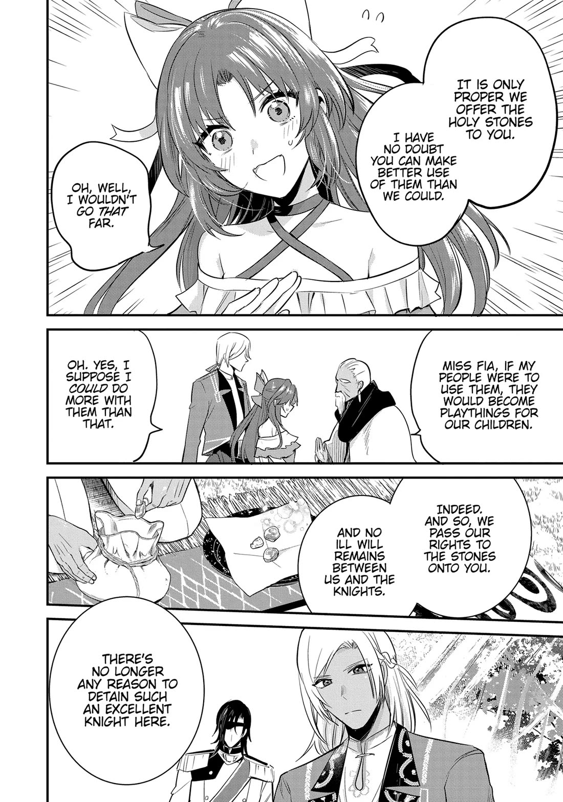 The Reincarnated Great Saint Hides That She's a Saint chapter 36 page 31