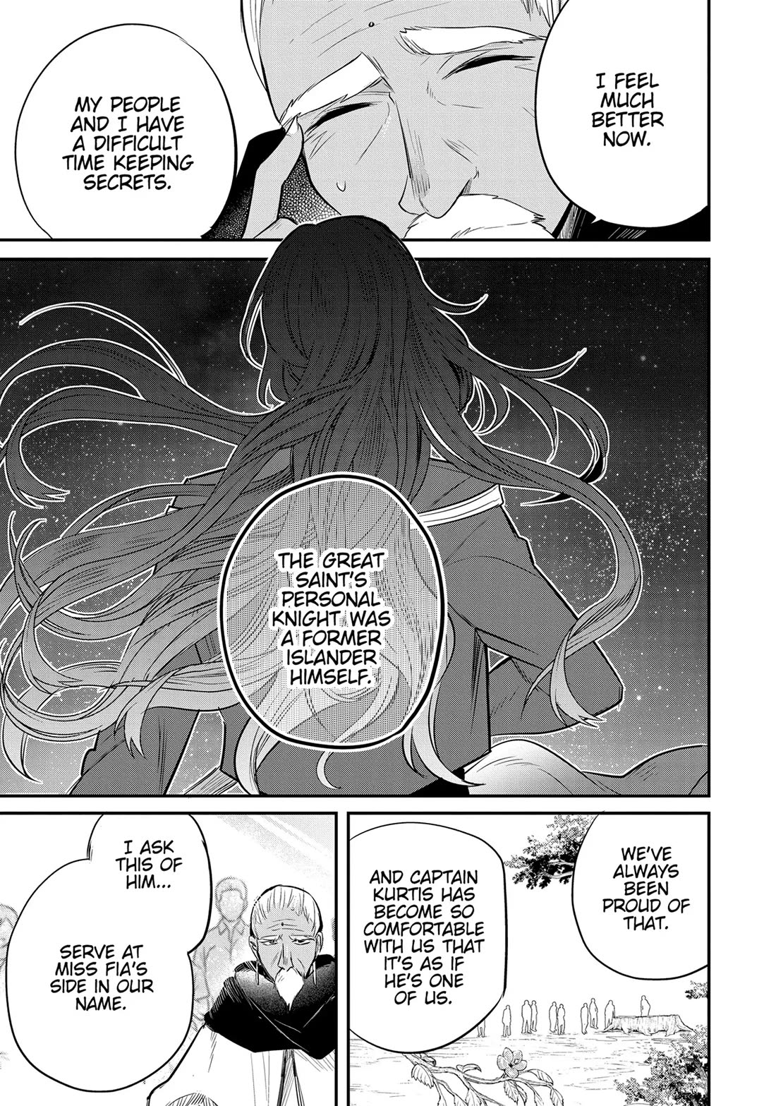 The Reincarnated Great Saint Hides That She's a Saint chapter 36 page 34