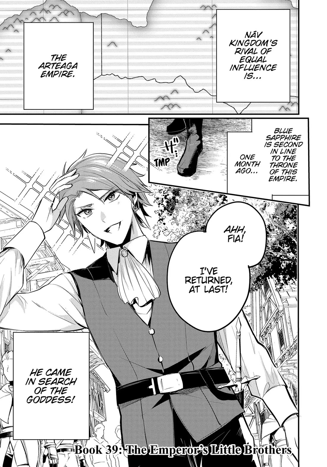 The Reincarnated Great Saint Hides That She's a Saint chapter 39 page 1