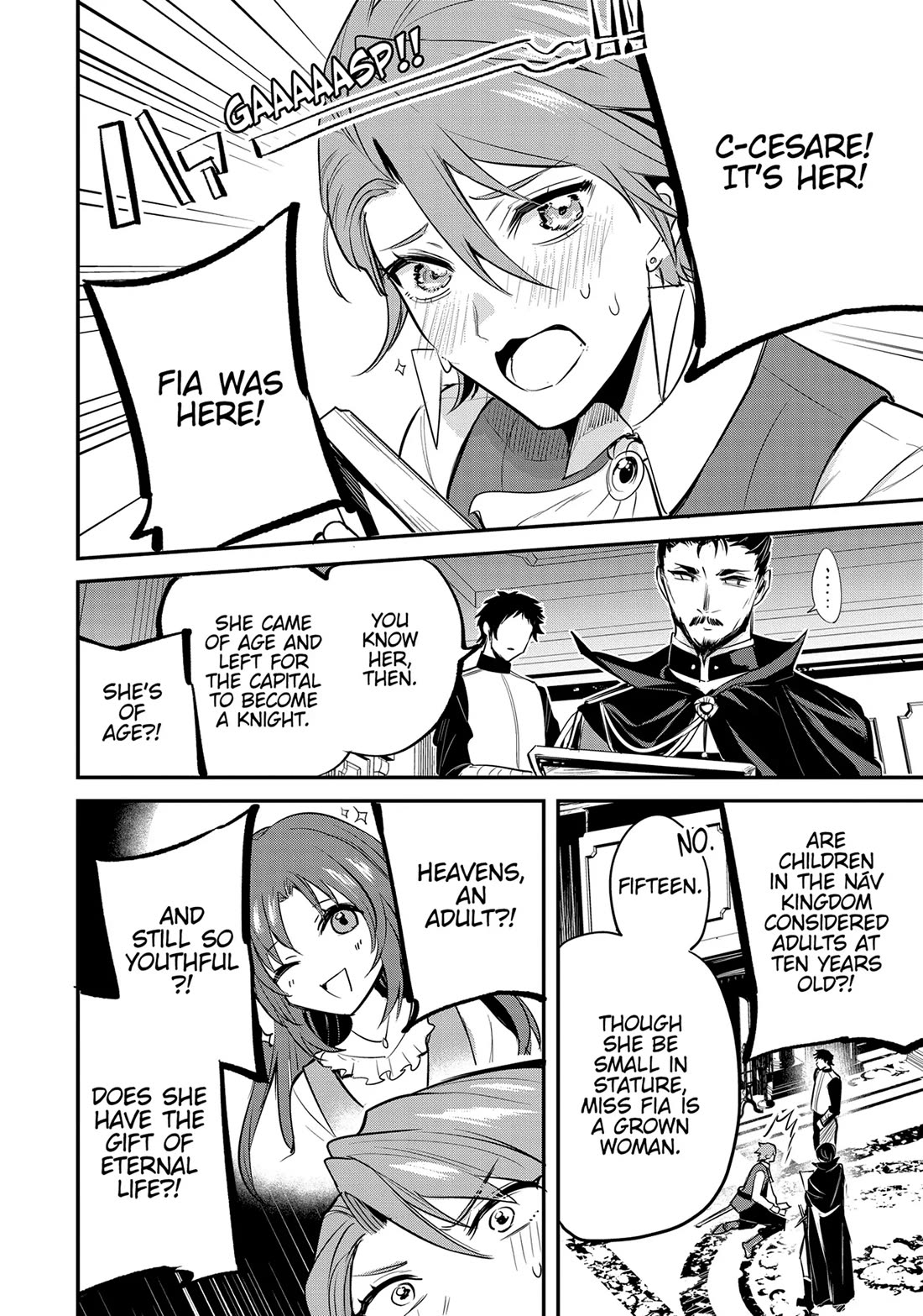 The Reincarnated Great Saint Hides That She's a Saint chapter 39 page 12