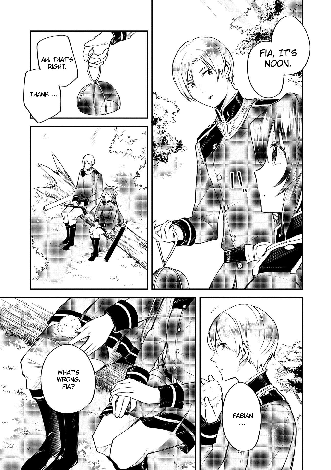 The Reincarnated Great Saint Hides That She's a Saint chapter 4 page 21