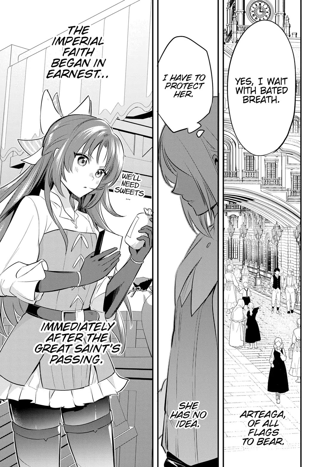 The Reincarnated Great Saint Hides That She's a Saint chapter 41 page 32