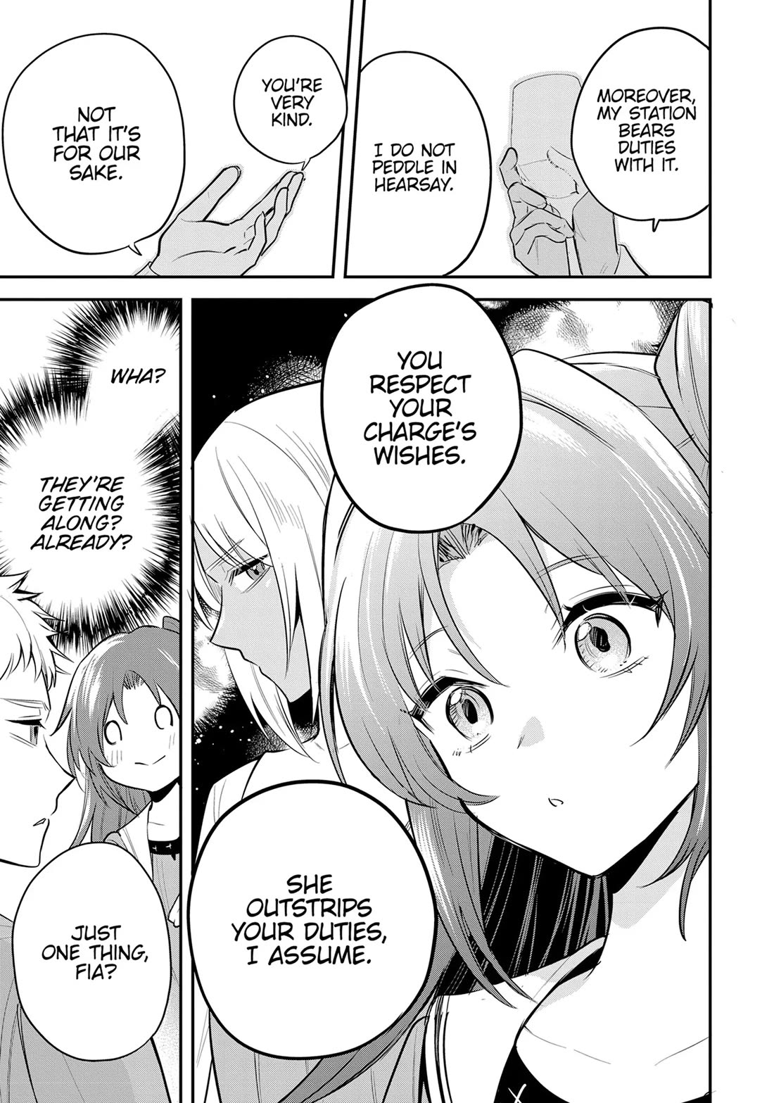 The Reincarnated Great Saint Hides That She's a Saint chapter 42 page 3