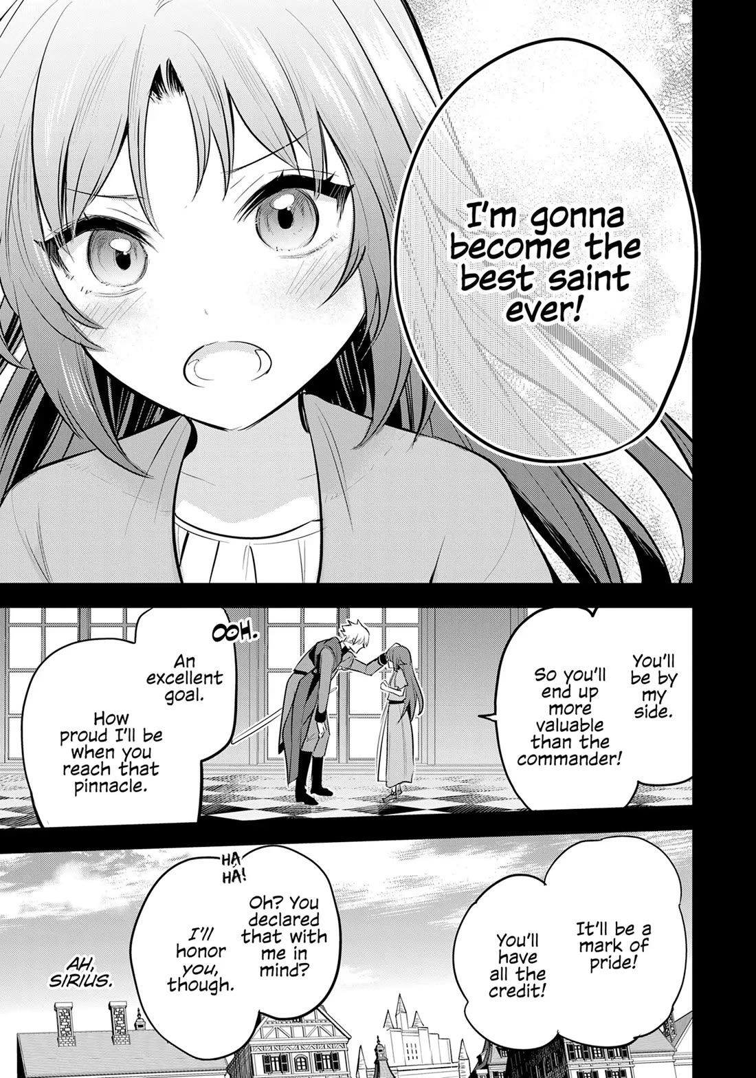 The Reincarnated Great Saint Hides That She's a Saint chapter 43 page 36
