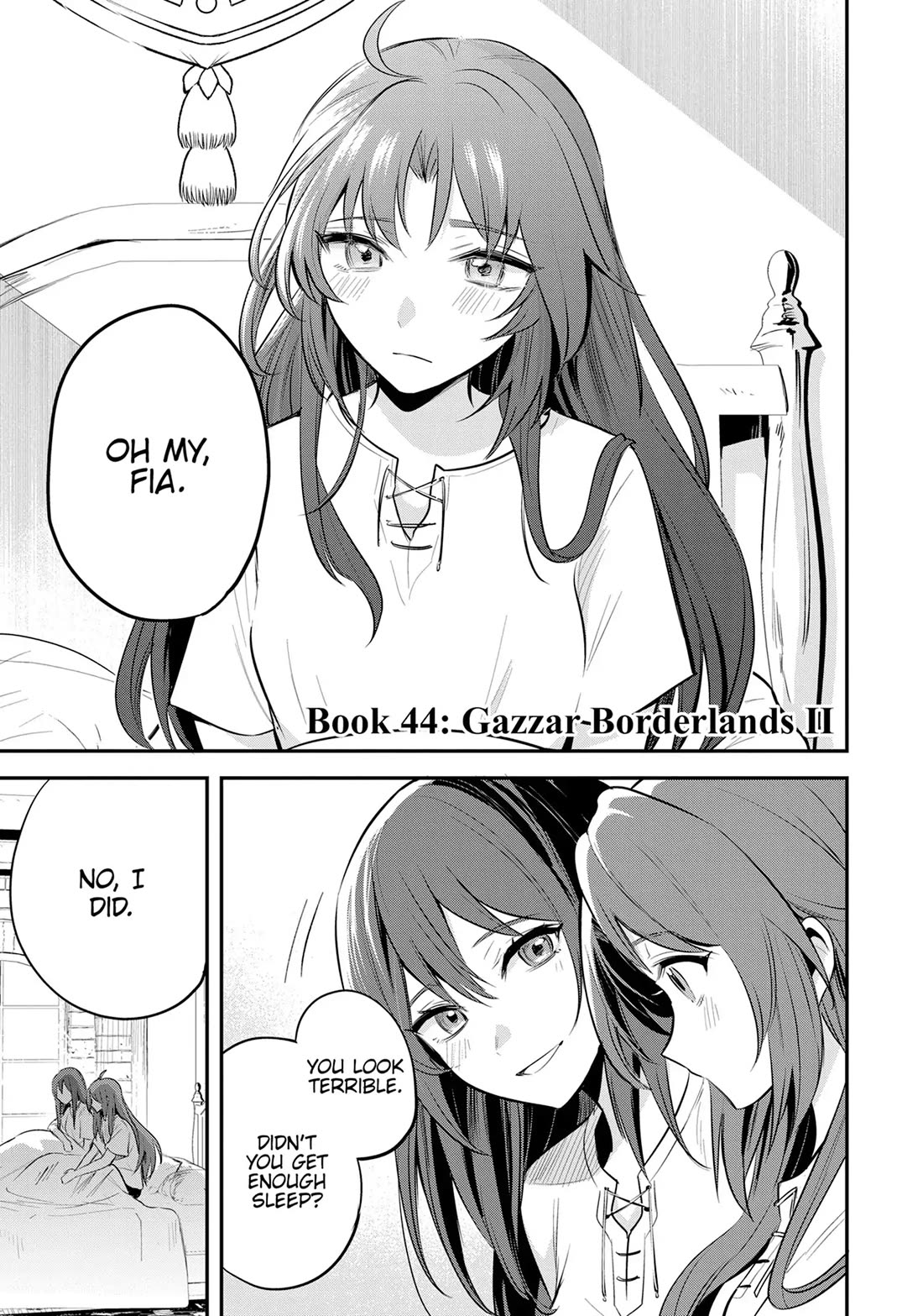 The Reincarnated Great Saint Hides That She's a Saint chapter 44 page 1