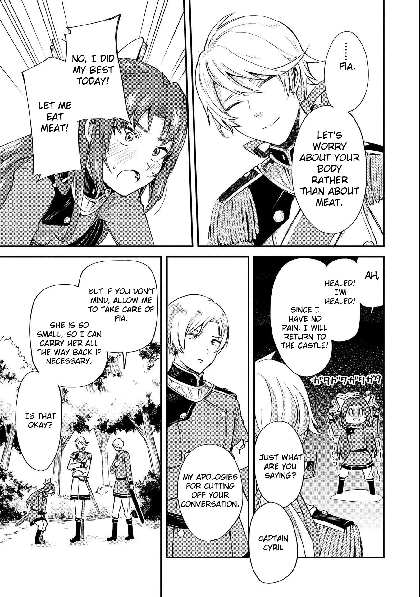 The Reincarnated Great Saint Hides That She's a Saint chapter 5 page 33