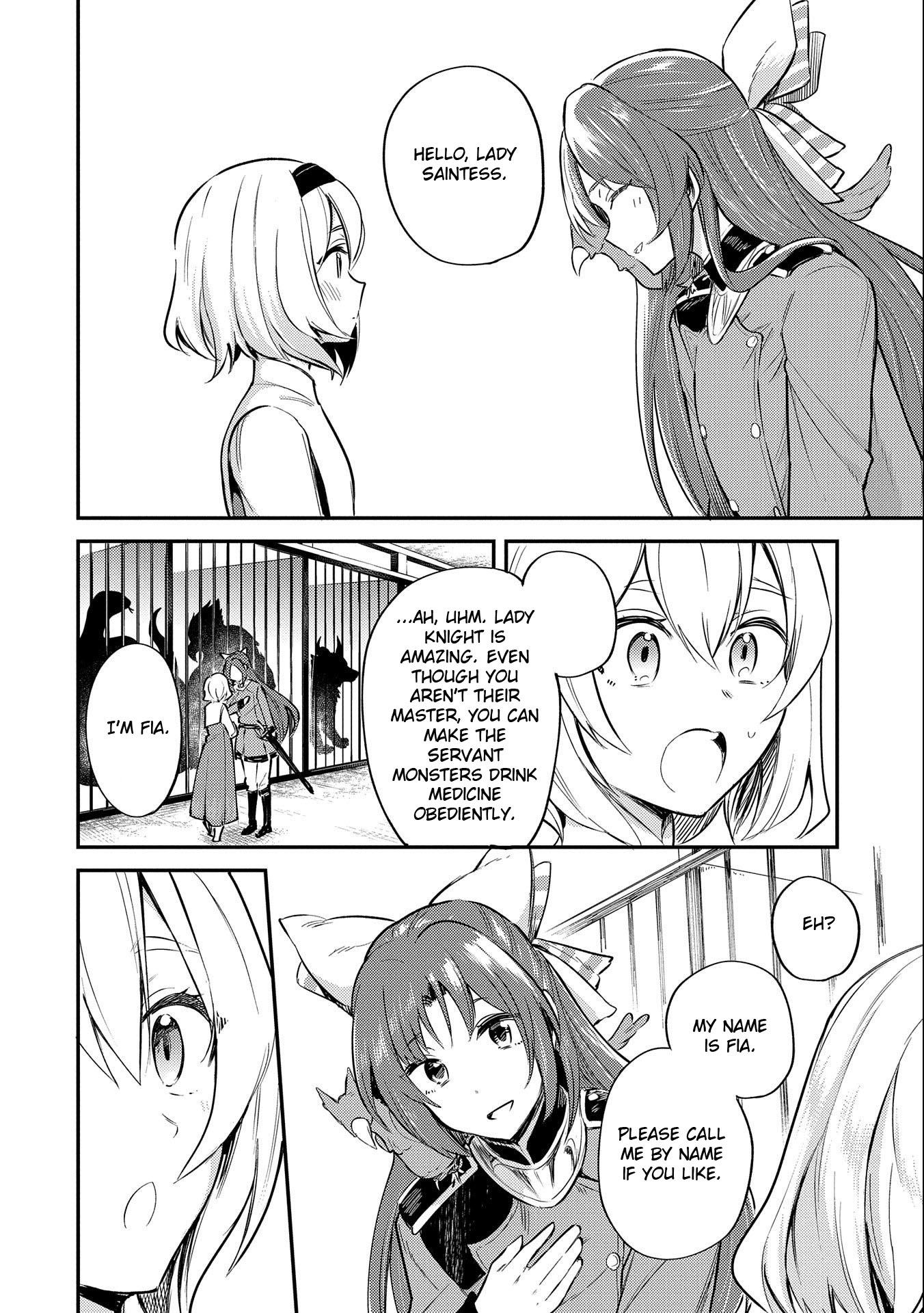 The Reincarnated Great Saint Hides That She's a Saint chapter 8 page 20